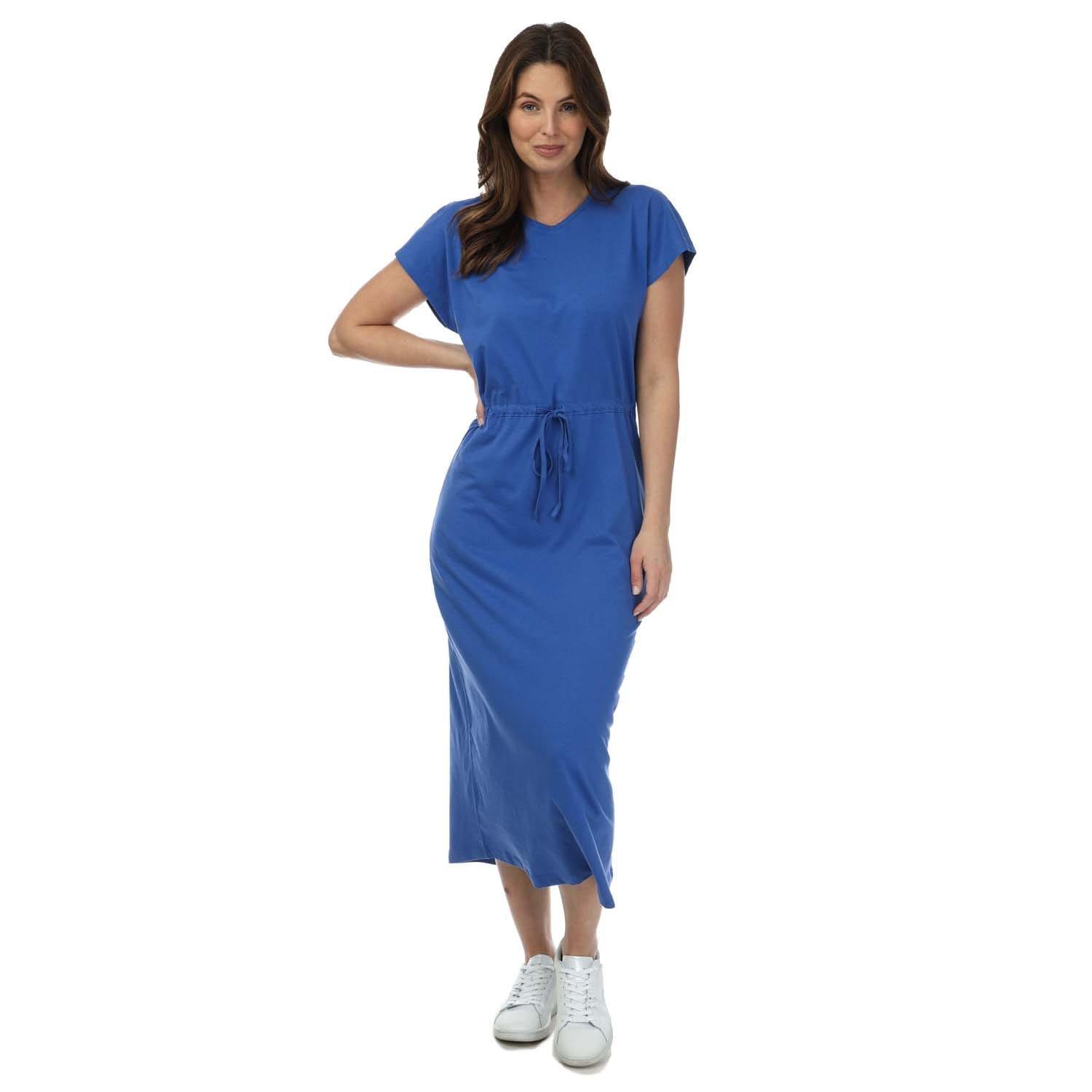 Blue - Only - May Life Jersey Midi Dress - 1