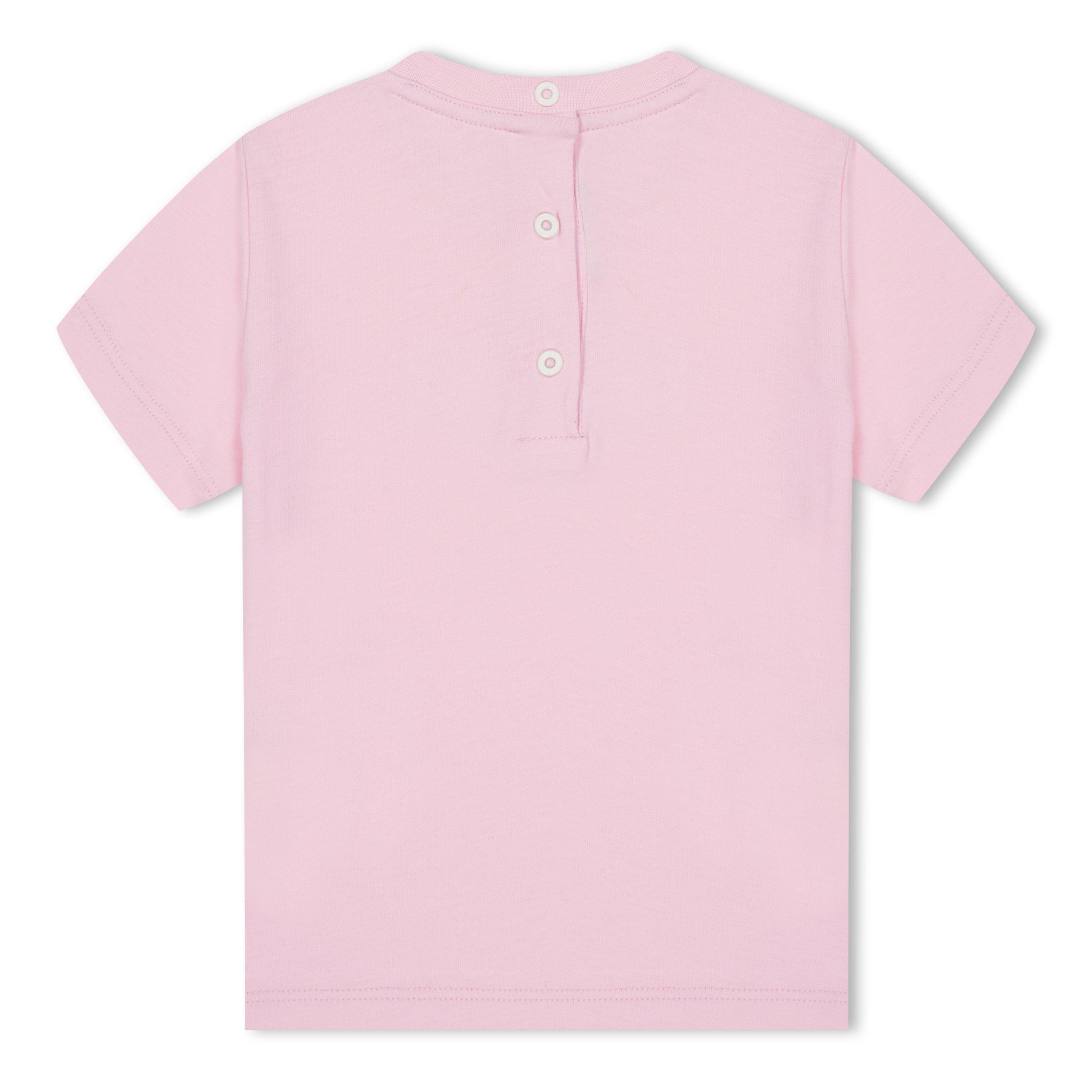 Pink F1N16 - Fendi - Logo Print T-Shirt Infants - 2