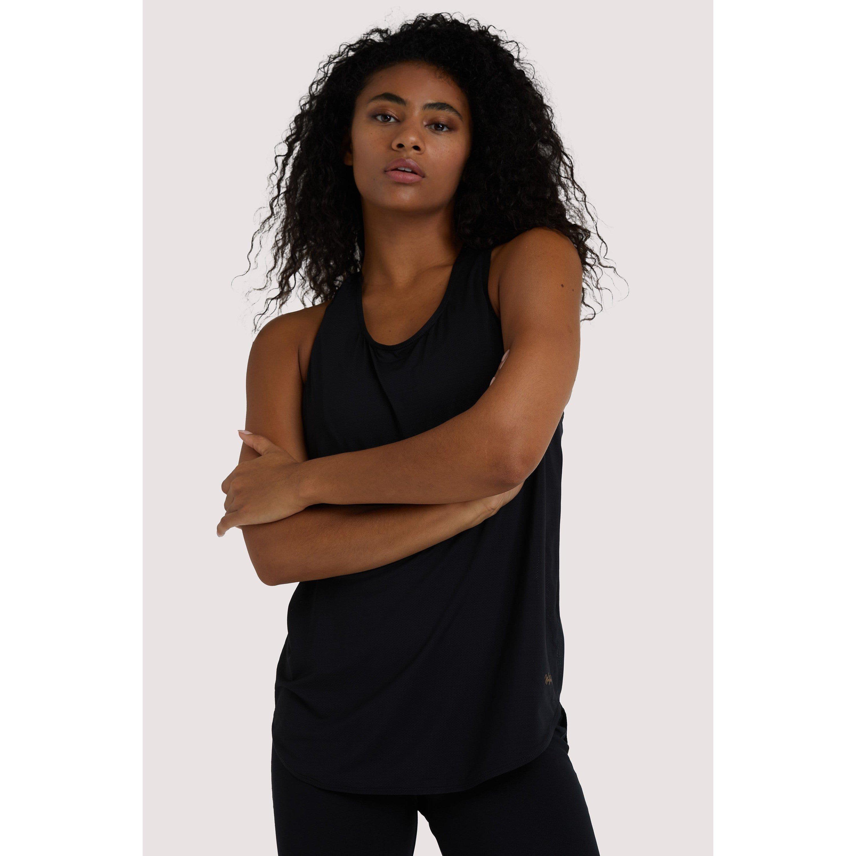 Black - Wolf and Whistle - Black Jersey Vest - 3