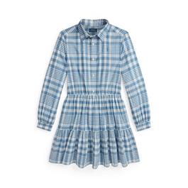 Polo Ralph Lauren LS Check Dress Jn43