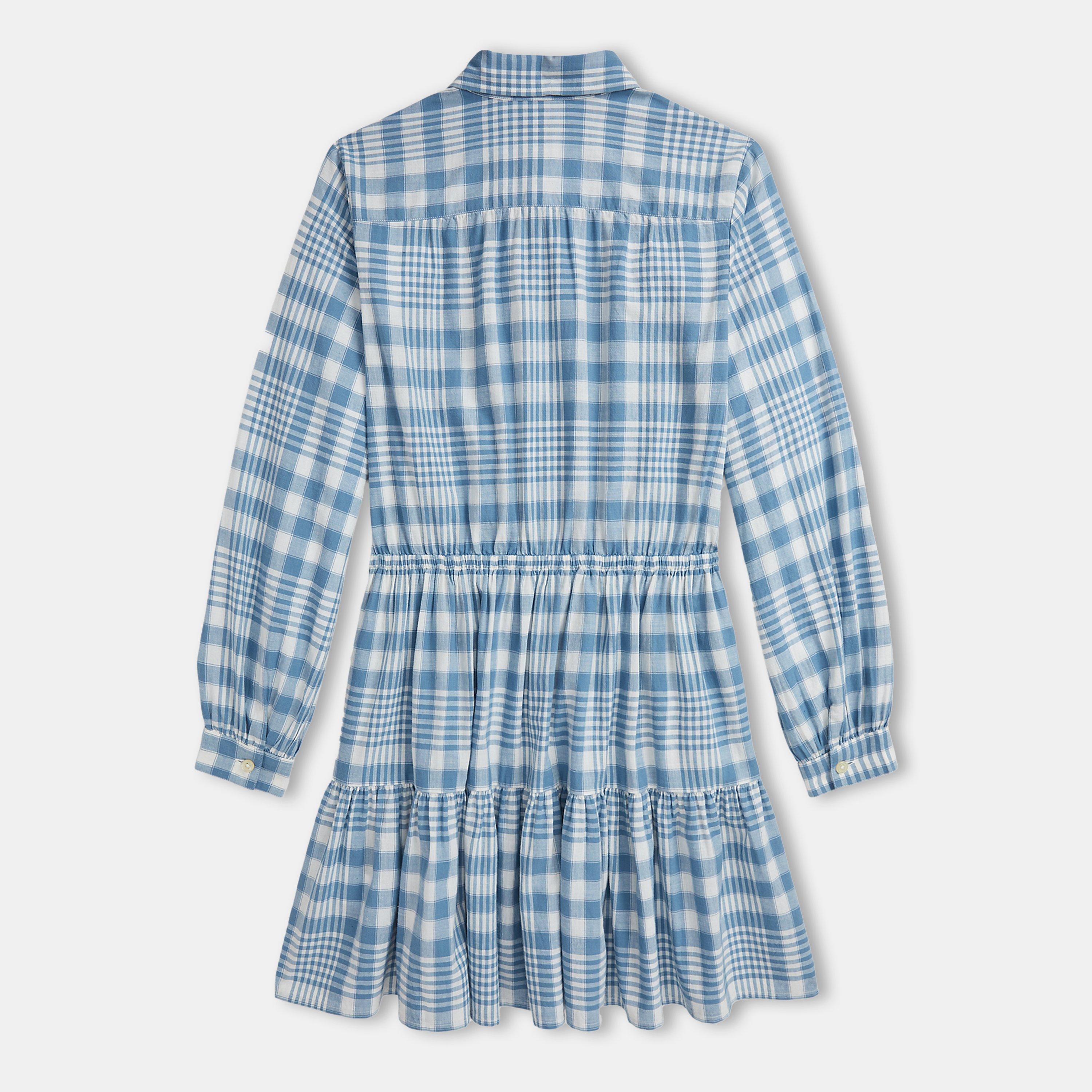 Blue Cream - Polo Ralph Lauren - Checked Dress Juniors - 2