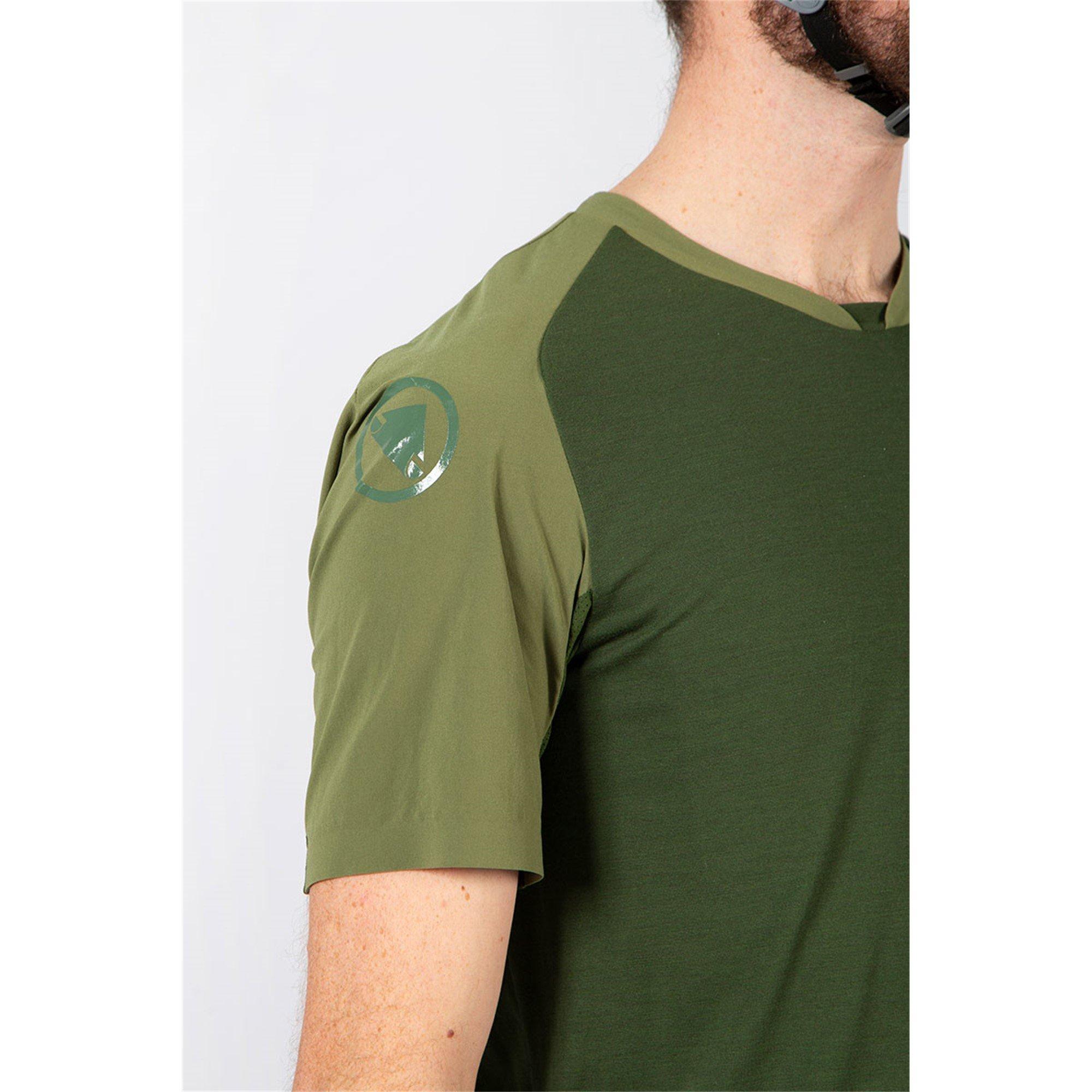 Olijfgroen - Endura - GV500 Foyle Jersey - 3