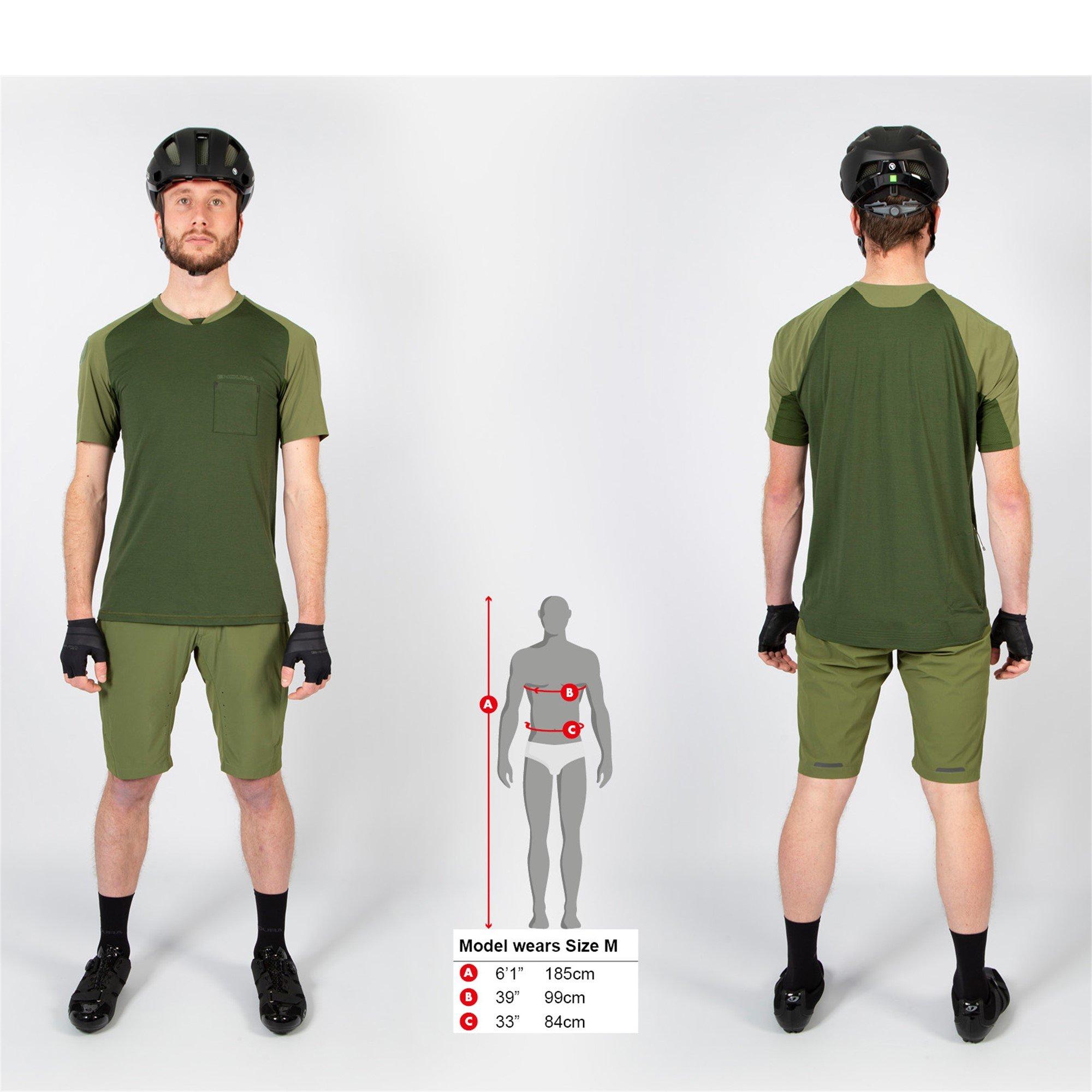 Olijfgroen - Endura - GV500 Foyle Jersey - 6