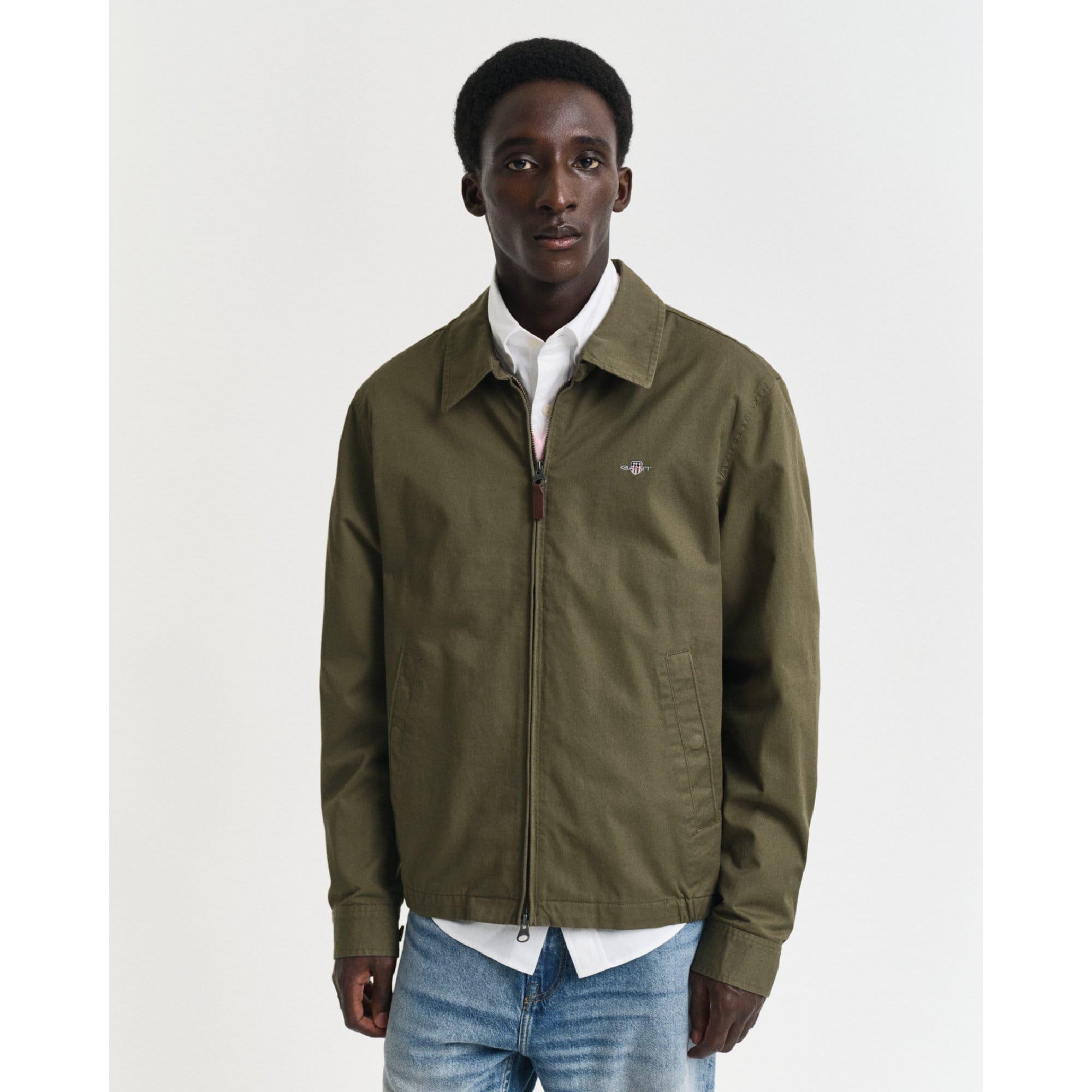 Green - Gant - Cotton Windcheater Jacket - 1
