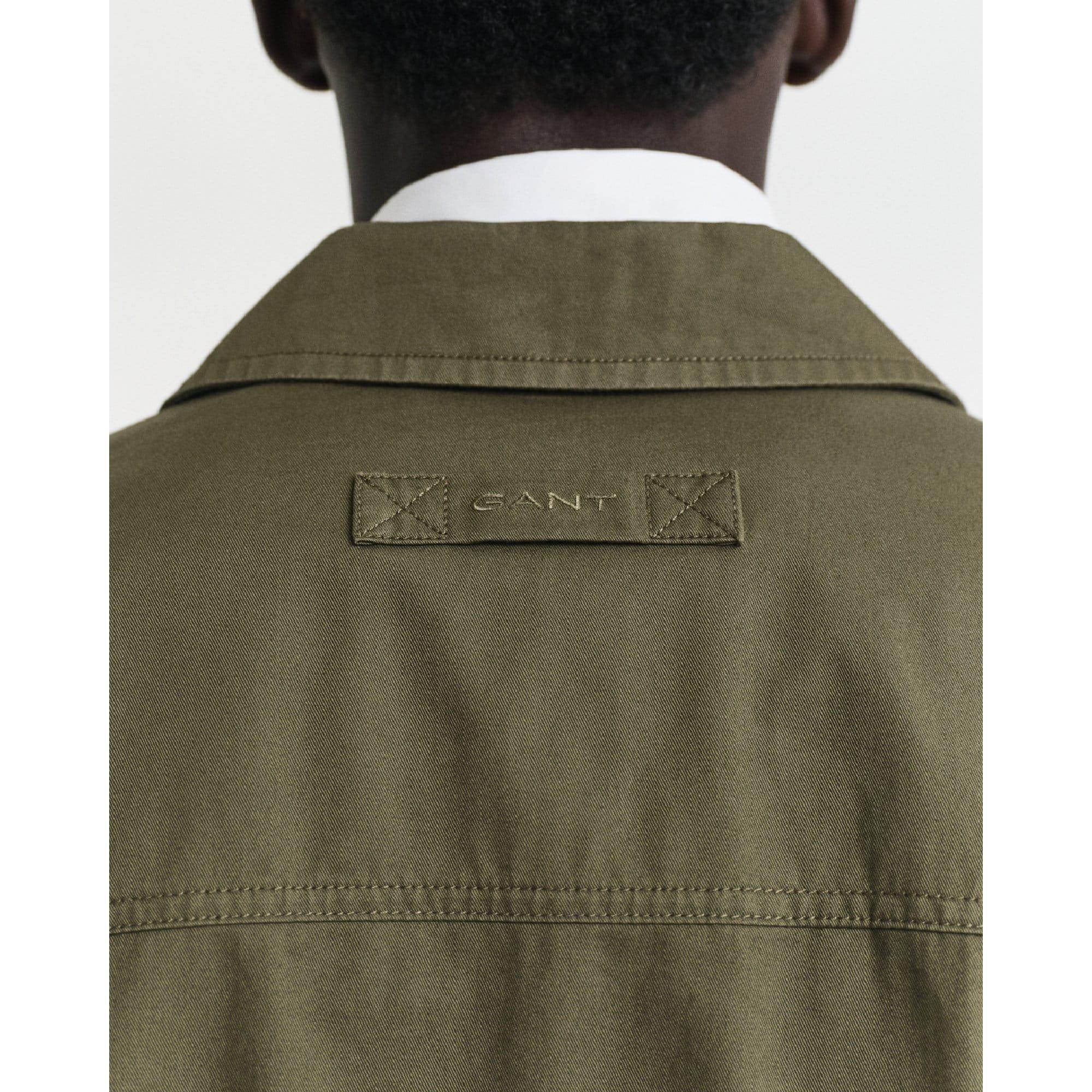 Green - Gant - Cotton Windcheater Jacket - 2