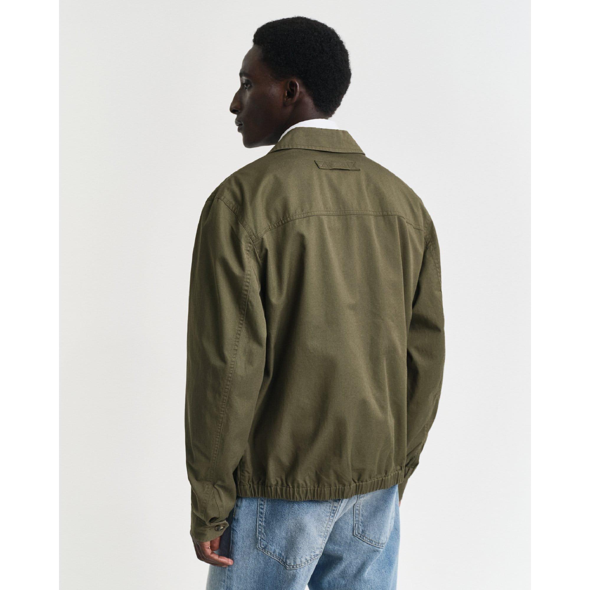 Green - Gant - Cotton Windcheater Jacket - 4