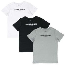 Jack and Jones Junor Harry 3 Pack T-Shirt