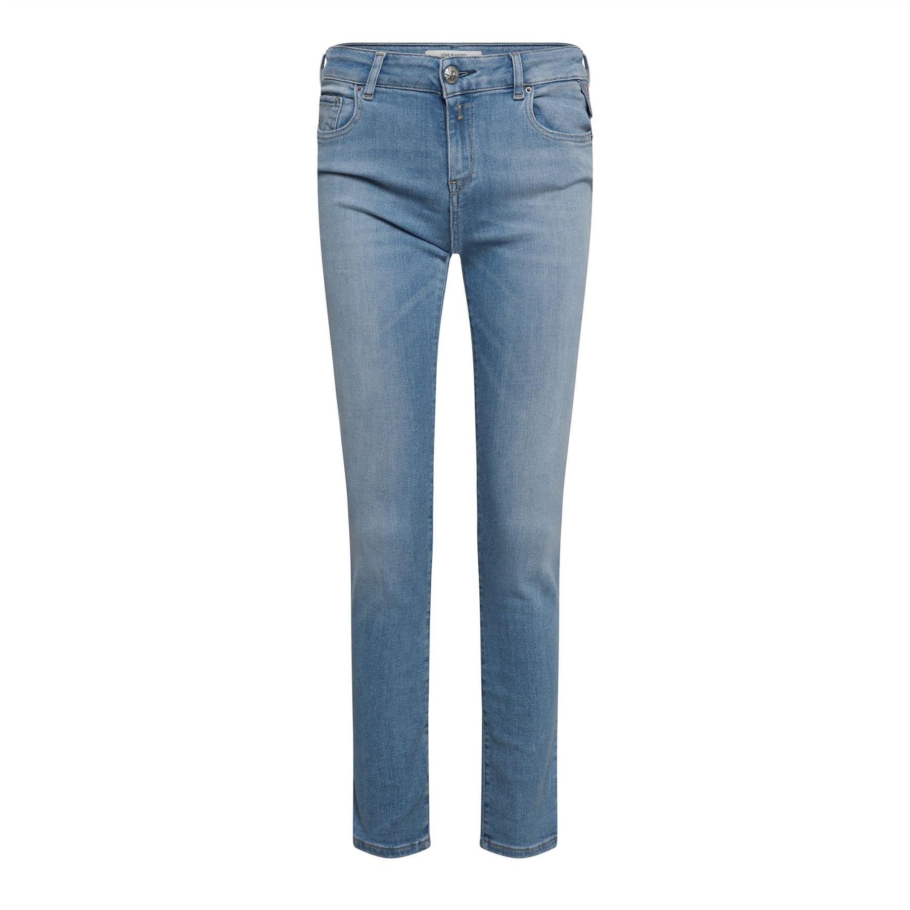 Replay Faaby Slim-Fit Jeans - Blue - Size 26S