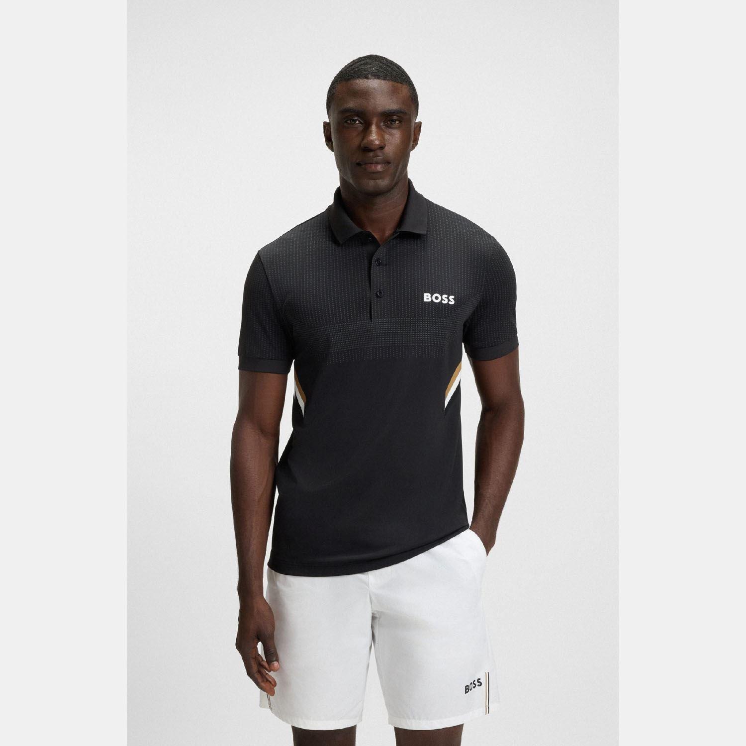 Black - Boss - Paule Active Slim-Fit Polo Shirt - 2