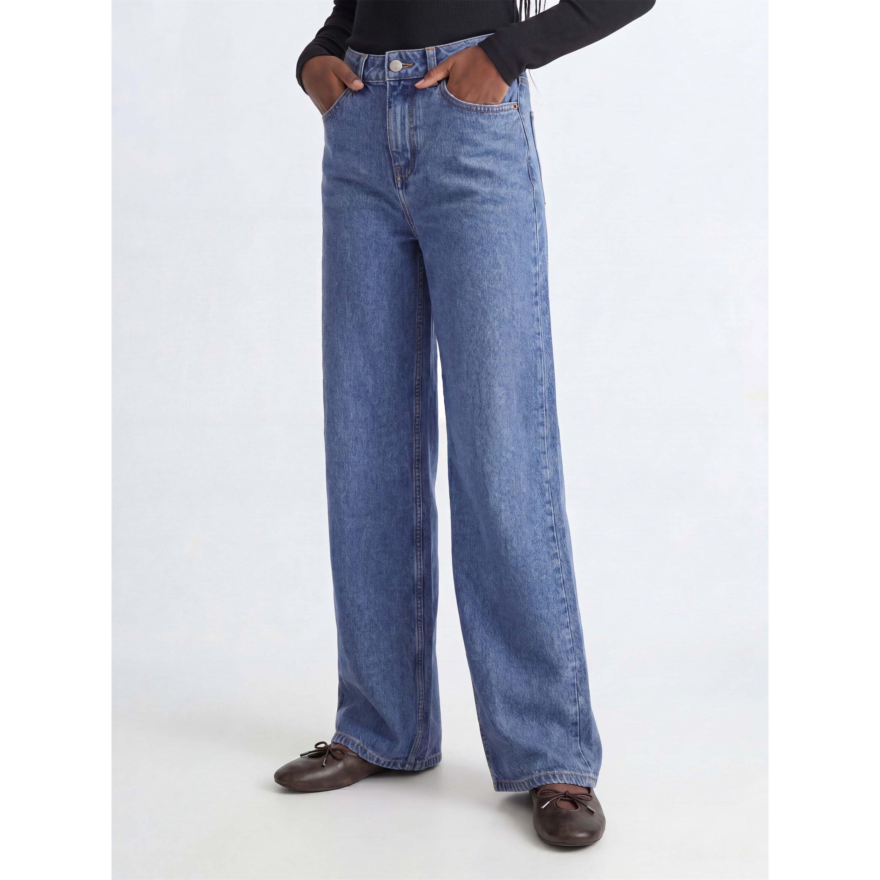 Md Blue Denim - JJXX - JJXX Tokyo Wide Jean Jn63 - 3