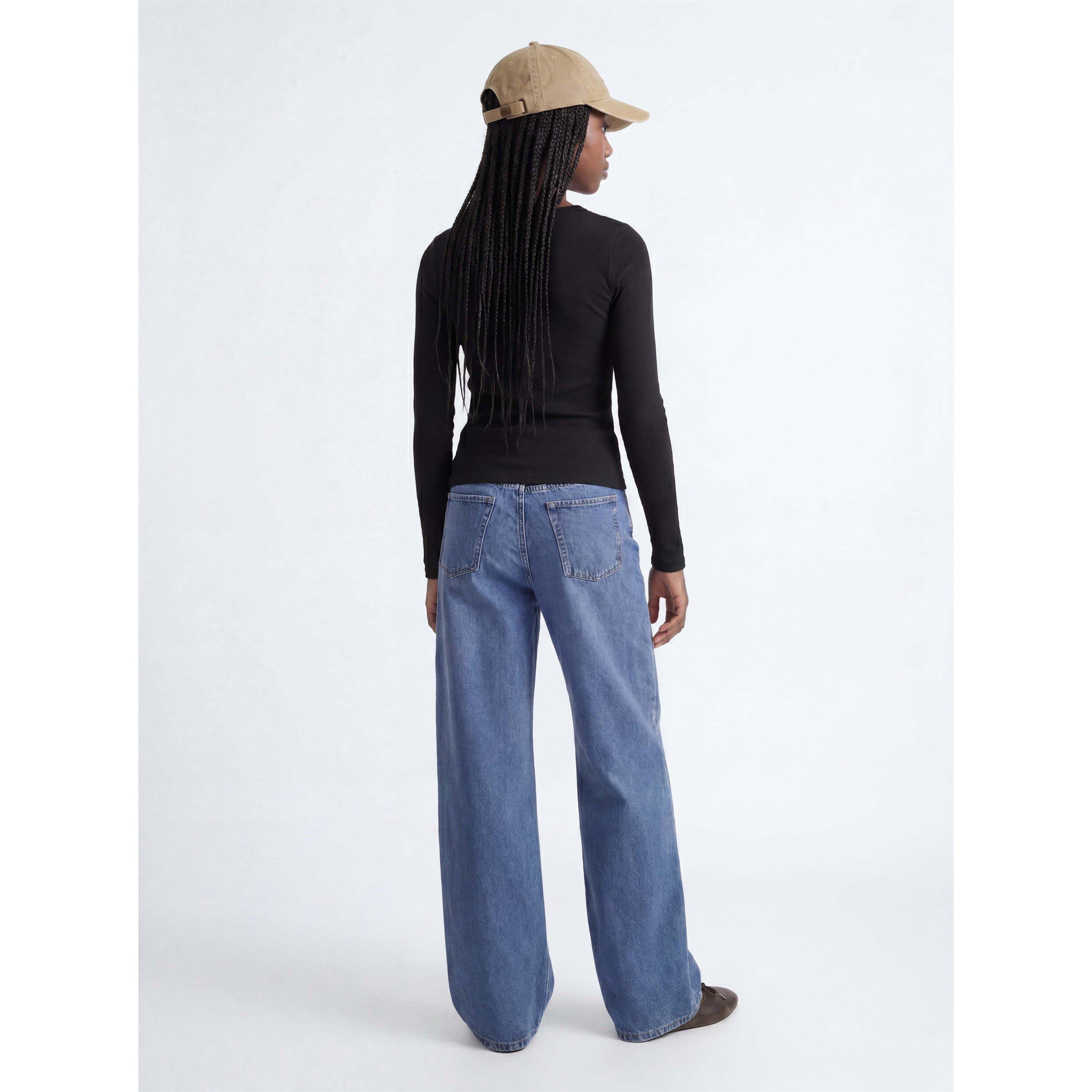 Md Blue Denim - JJXX - JJXX Tokyo Wide Jean Jn63 - 7