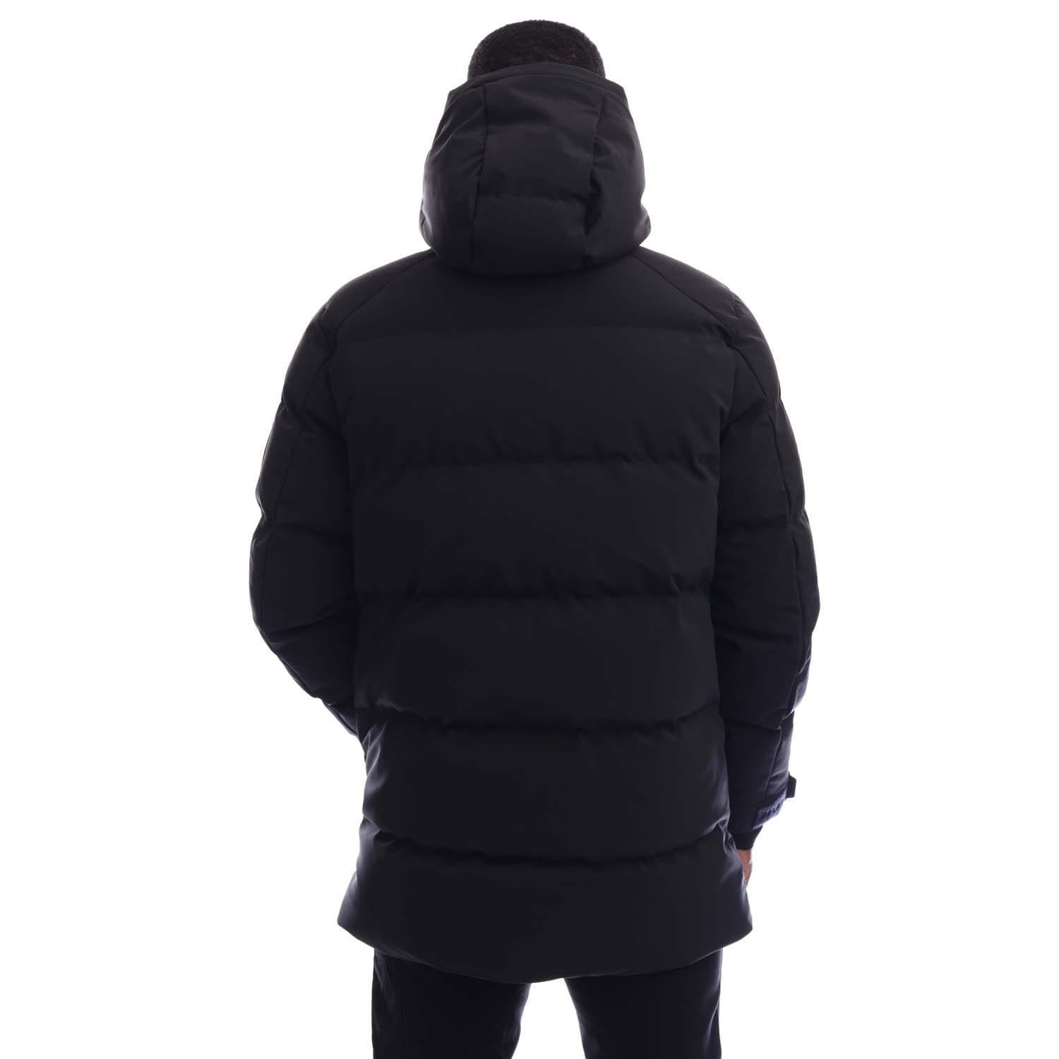 Black - Belstaff - Men's Pendulum Water-Repellent Hooded Softshell Jacket - 2