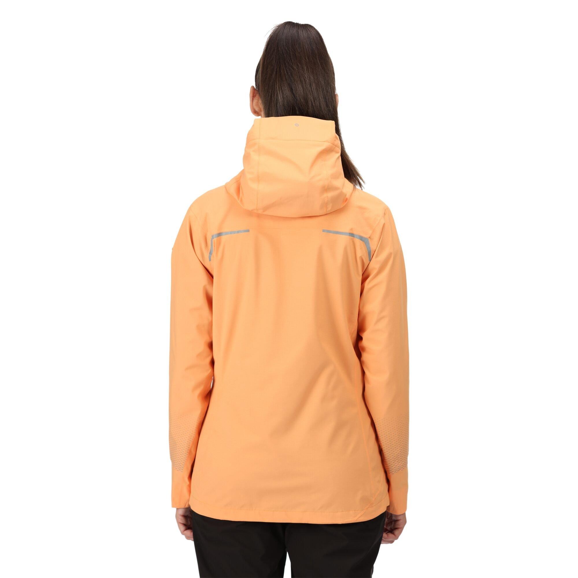 Papaya - Regatta - Women's Highton Pro Isotex Recycled Breathable Waterproof Jacket - 4