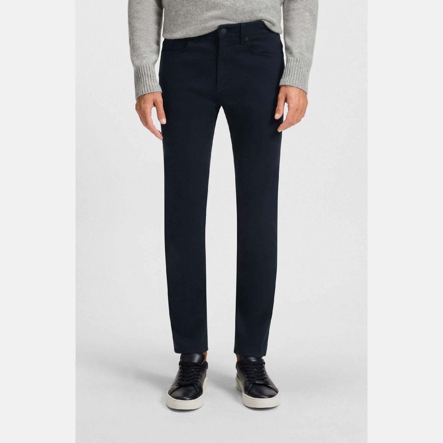 Dark Blue - Boss - P-Delaware5 Slim-Fit Trousers - 2