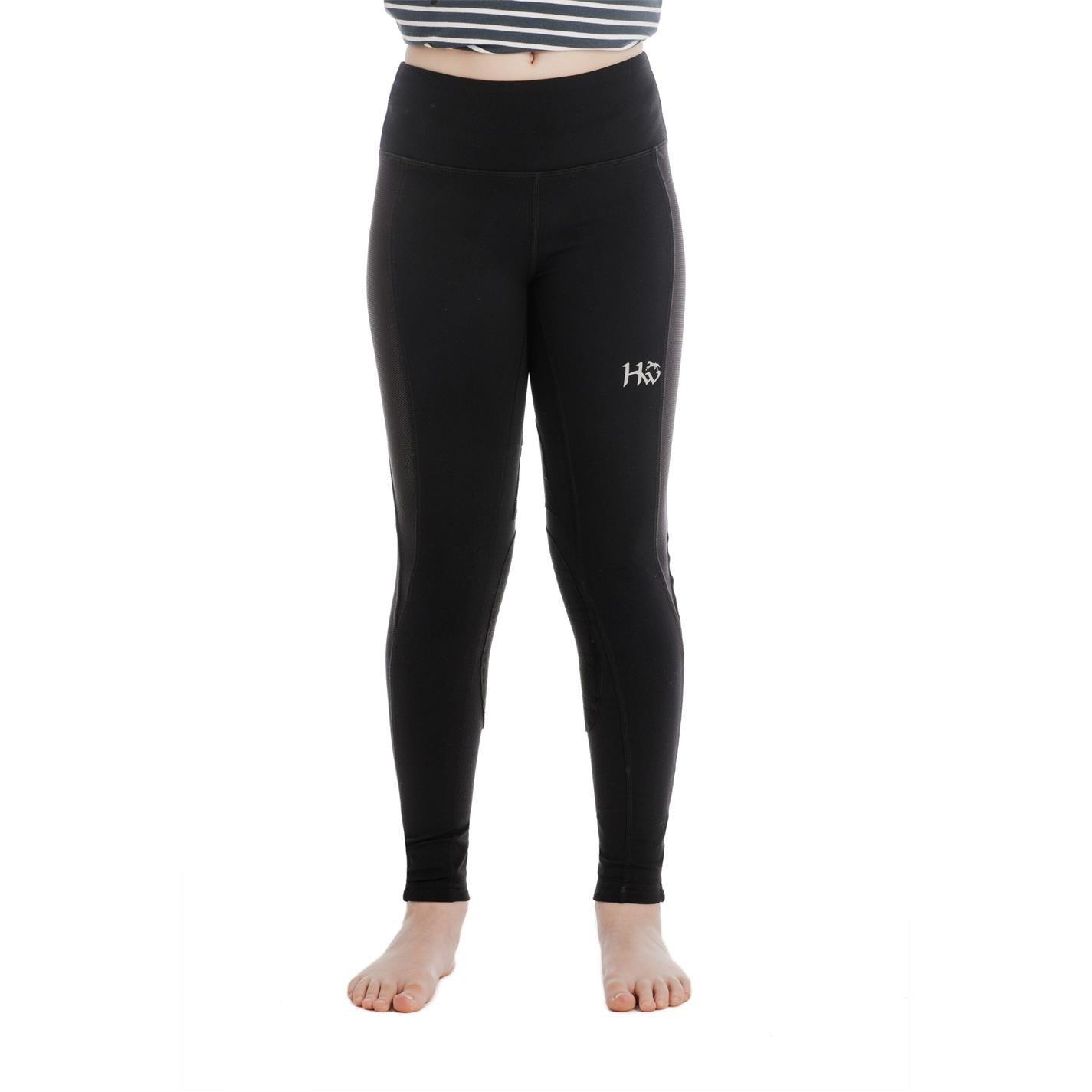 Horseware  Kids Kids Riding Tights - Black - 5-6 Yrs