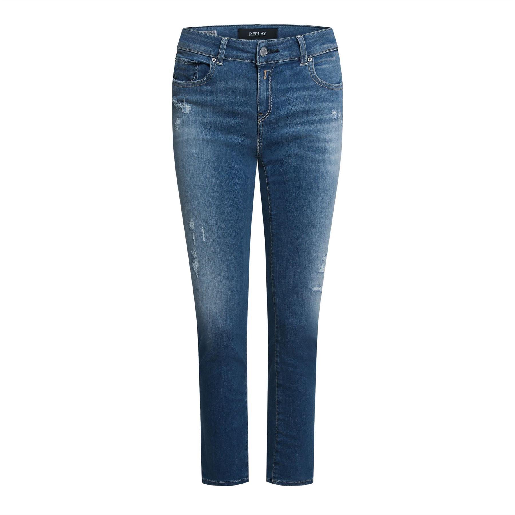 Blue - Replay - Faaby Slim-Fit Jeans - 1