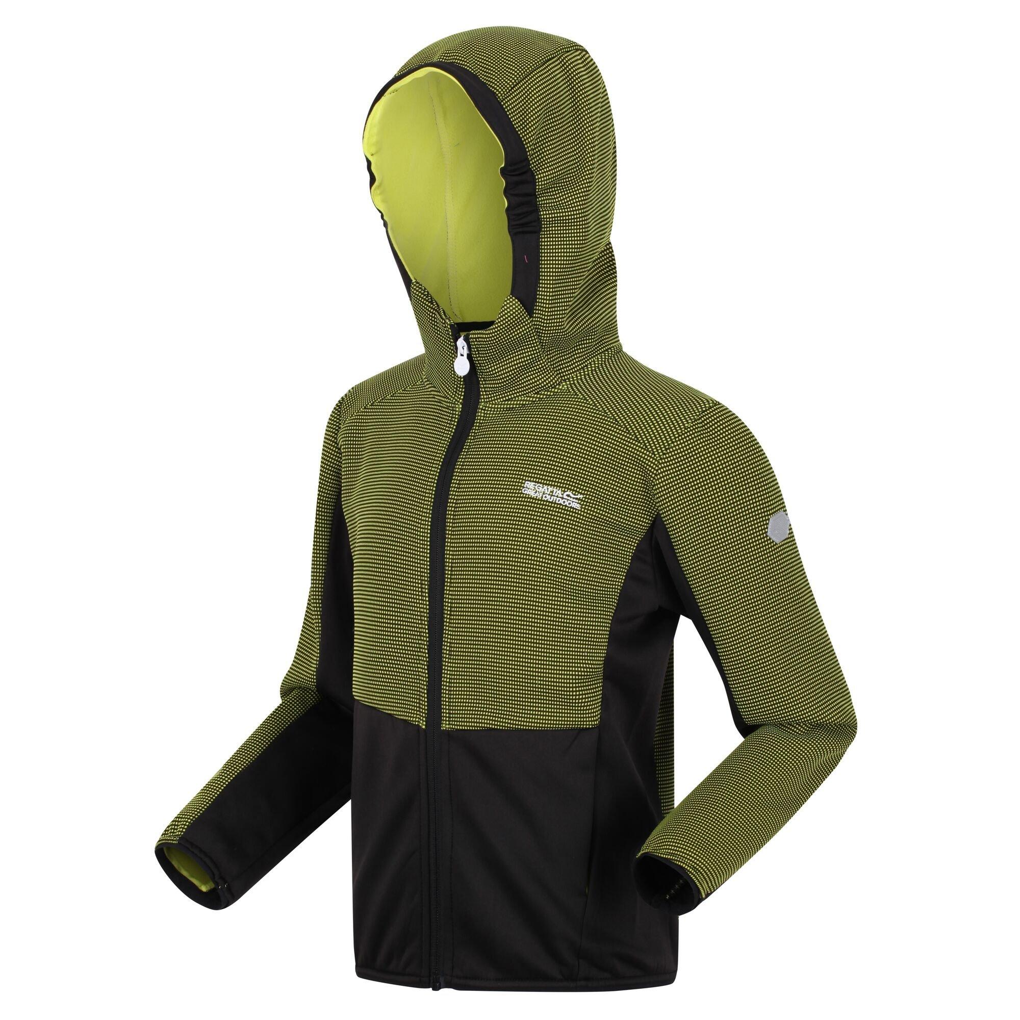 Brikiwi/Blk - Regatta - Junior Highton Full Zip Fleece - 1