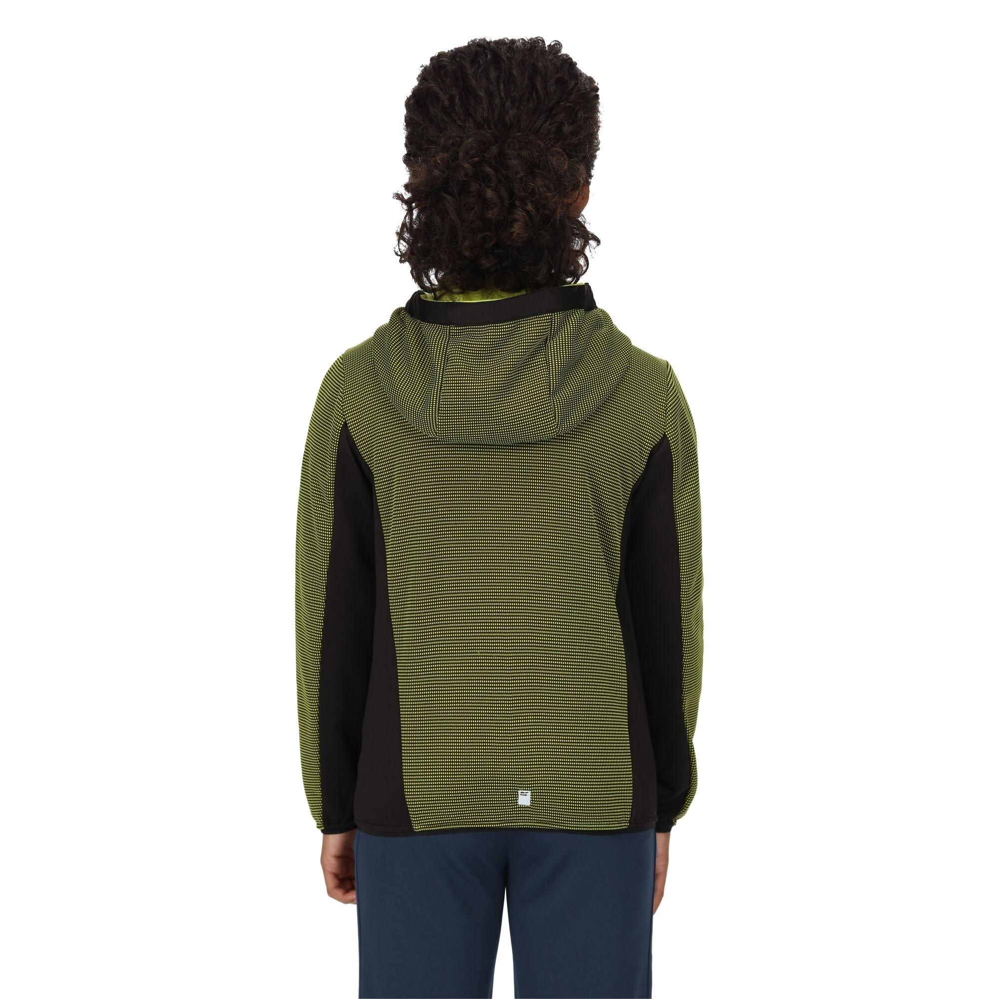 Brikiwi/Blk - Regatta - Junior Highton Full Zip Fleece - 5