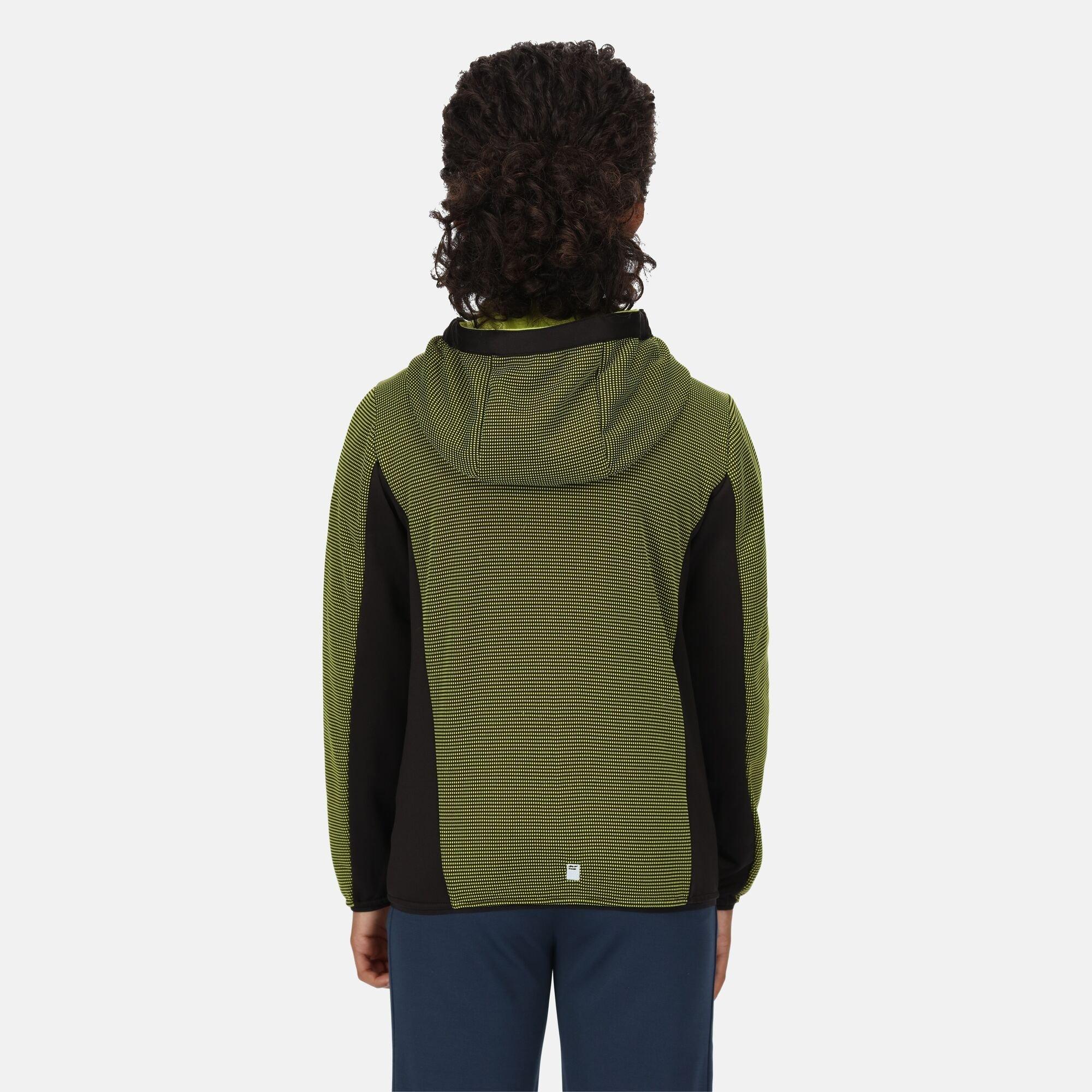 Brikiwi/Blk - Regatta - Junior Highton Full Zip Fleece - 6