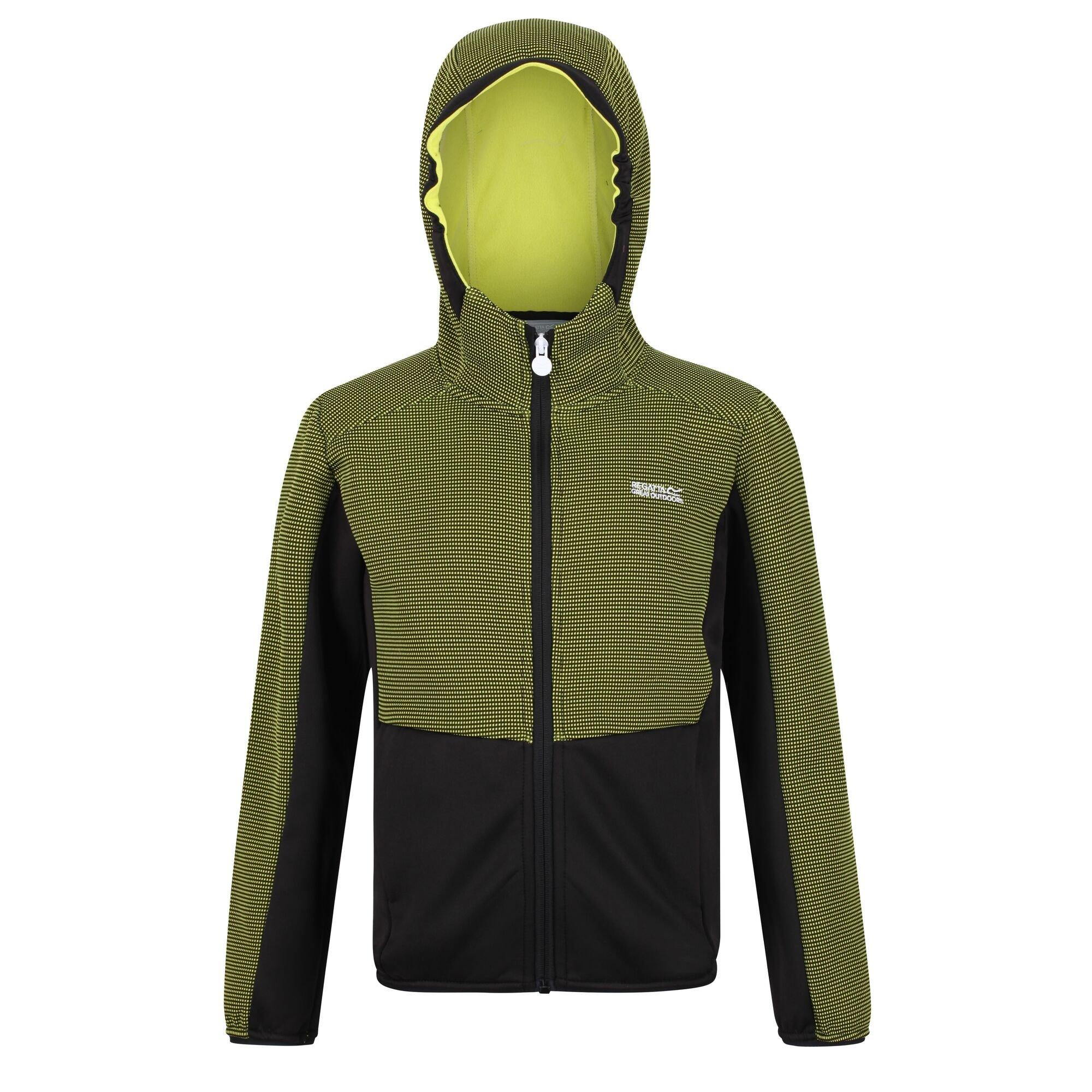 Brikiwi/Blk - Regatta - Junior Highton Full Zip Fleece - 9