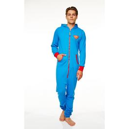 DC Comics Superman Blue Jumpsuit Onesie