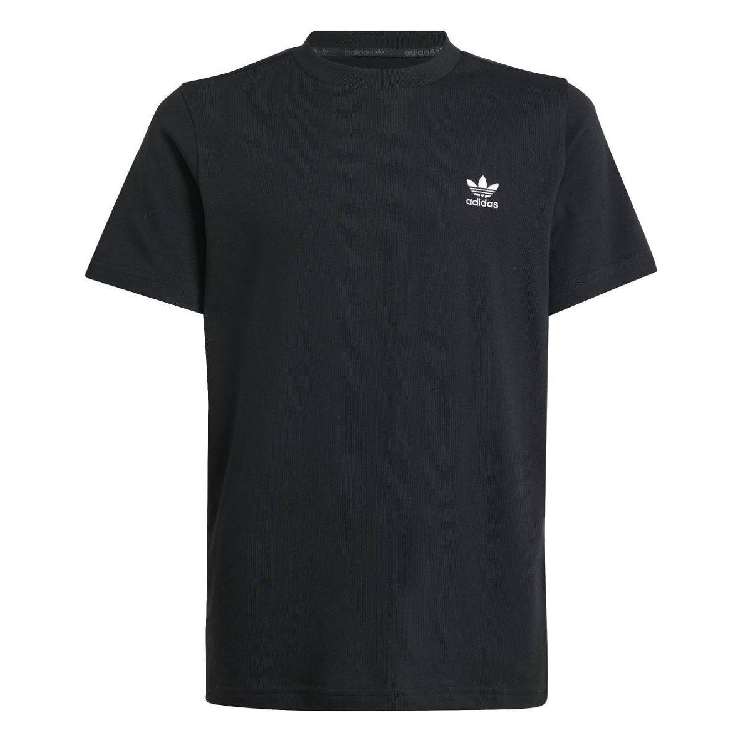 black - adidas Originals - adidas Originals Trefoil Essentials T- Shirt - 1