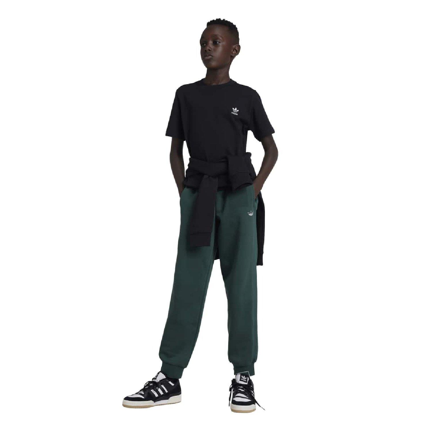 black - adidas Originals - adidas Originals Trefoil Essentials T- Shirt - 2