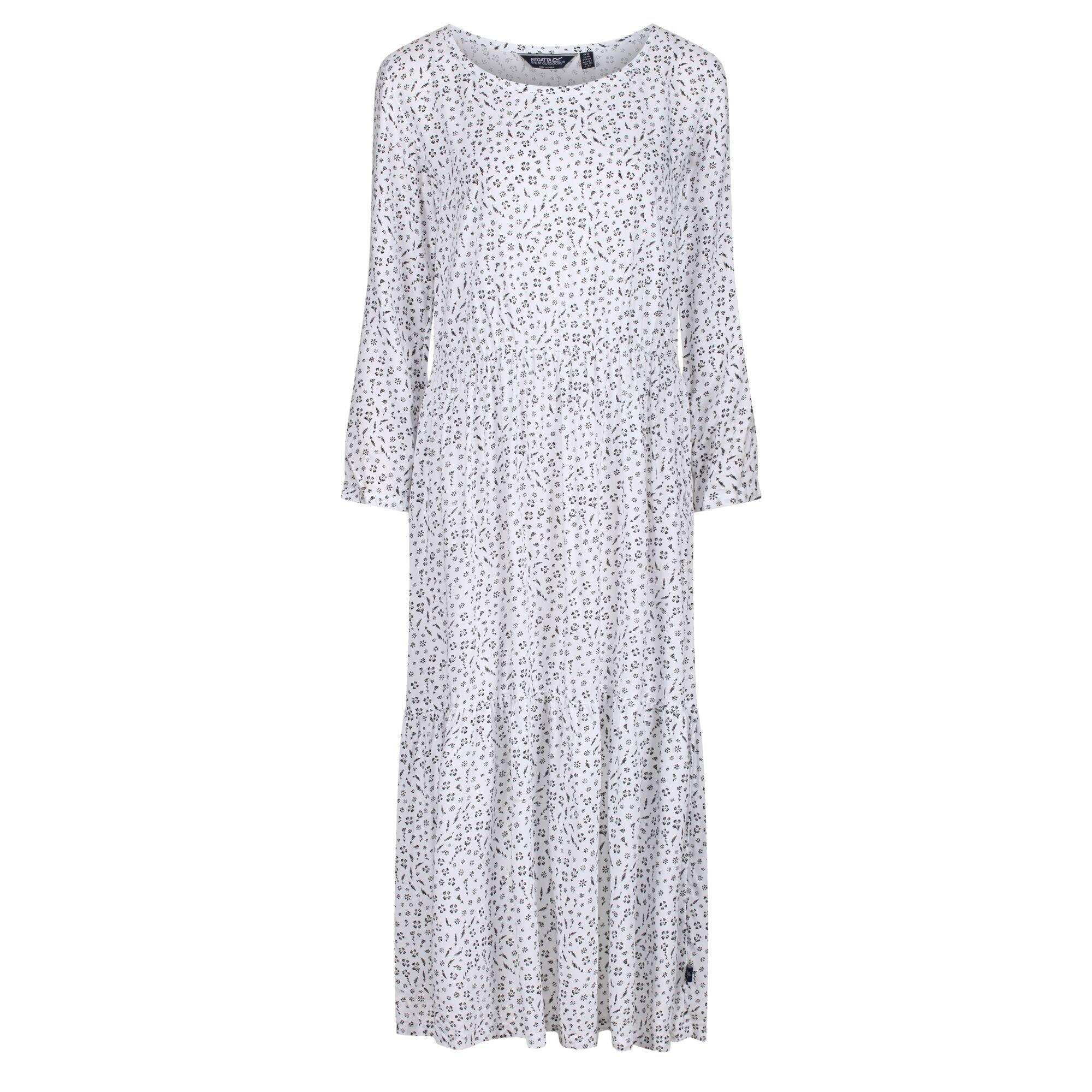 White Ditsy - Regatta - Briella Dress - 1