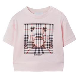 Burberry Pia Box Bear T Shirt Babies