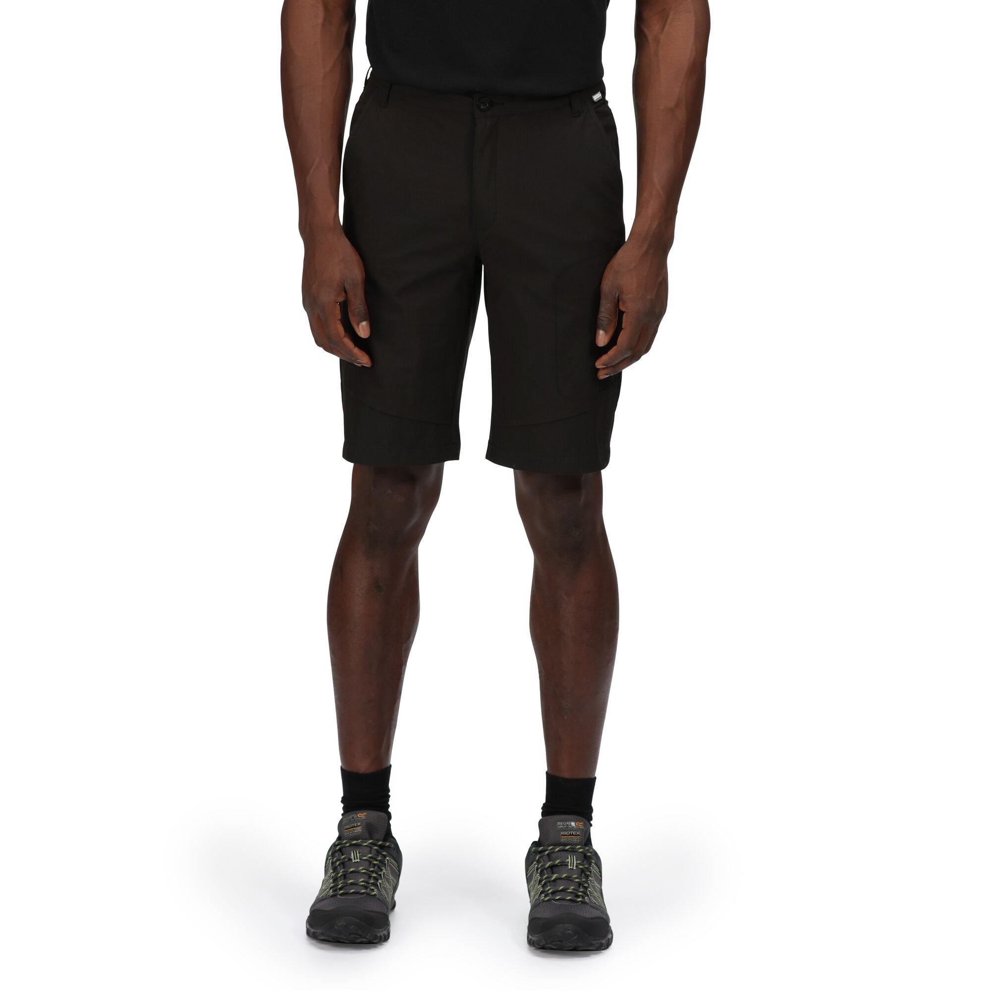 Black - Regatta - Highton Long Shorts - 2