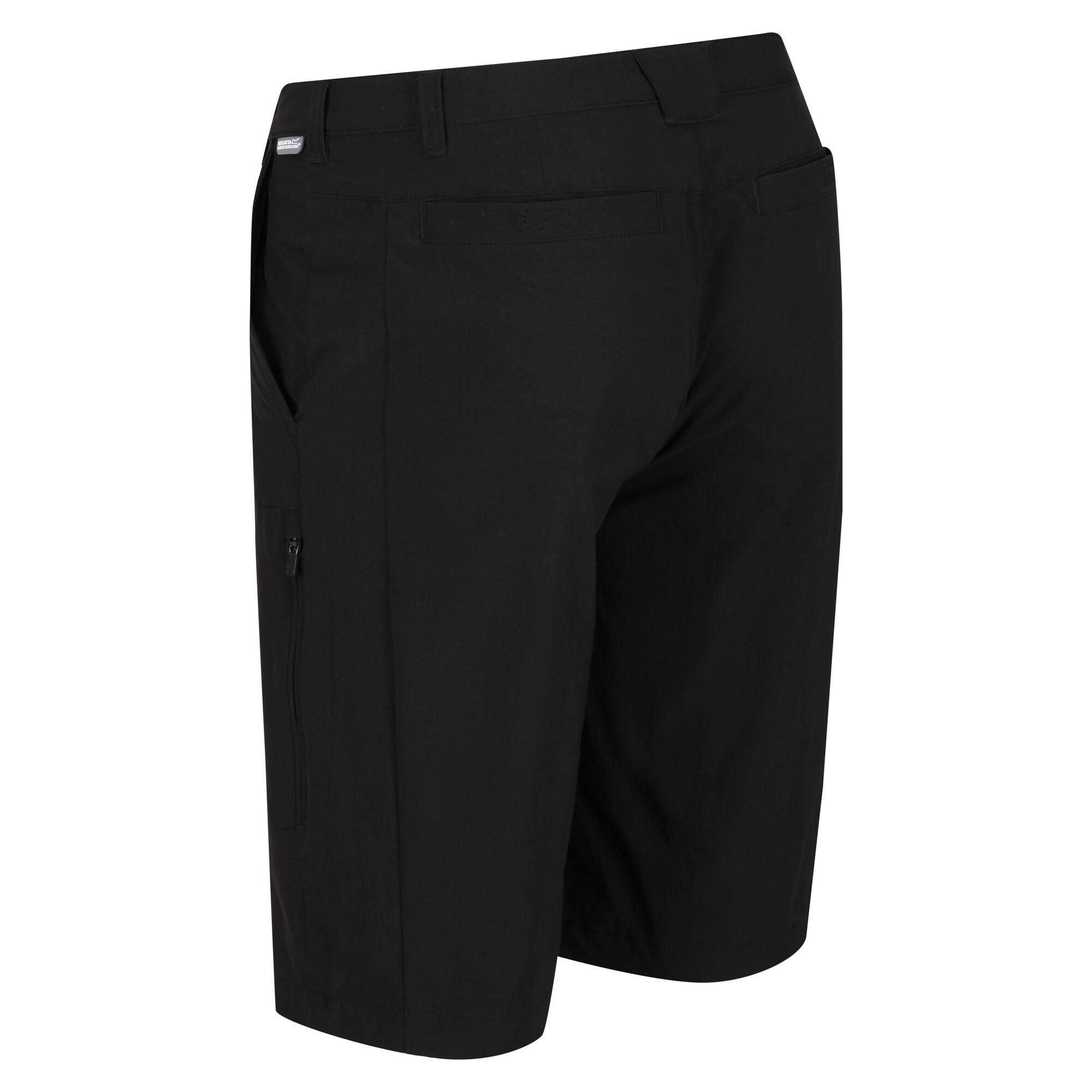 Black - Regatta - Highton Long Shorts - 4