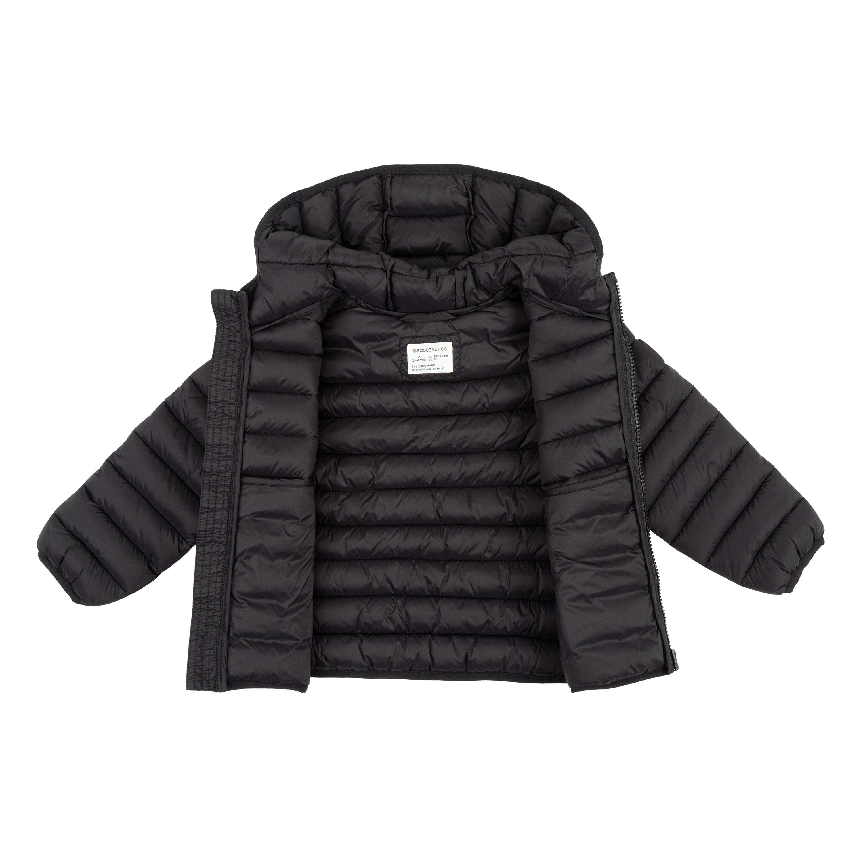 Black - SoulCal - Bubble Hood Jacket Infant - 3