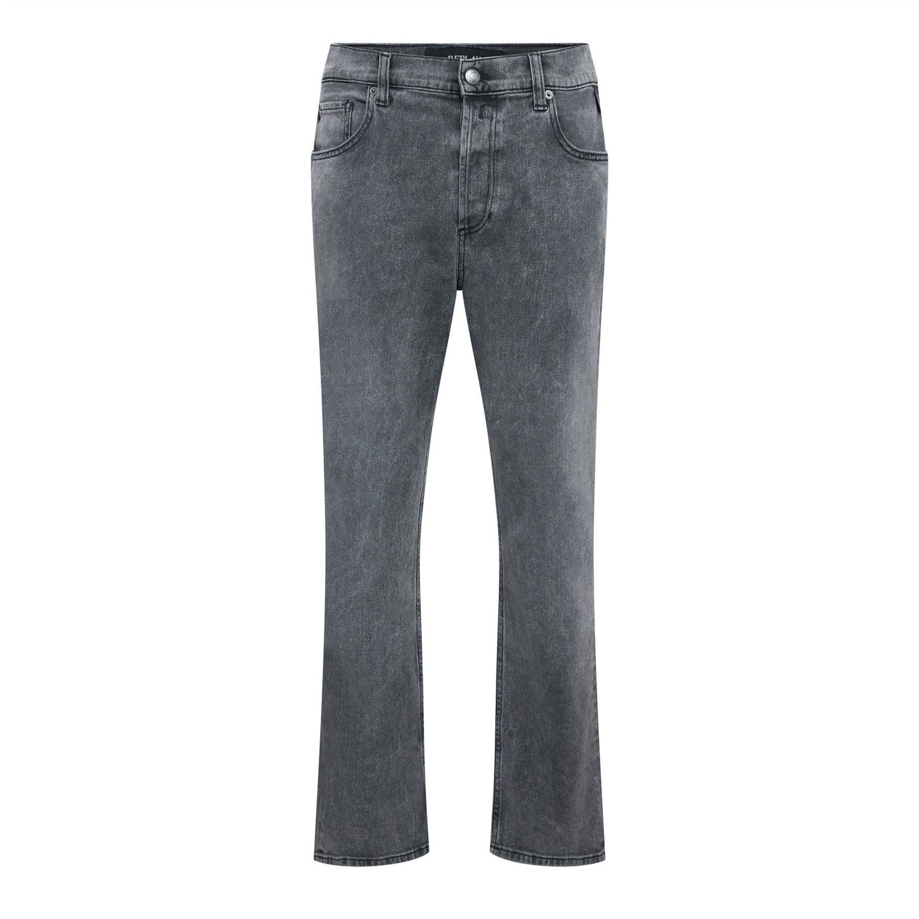 Grey - Replay - Maijke Straight-Fit Jeans - 1