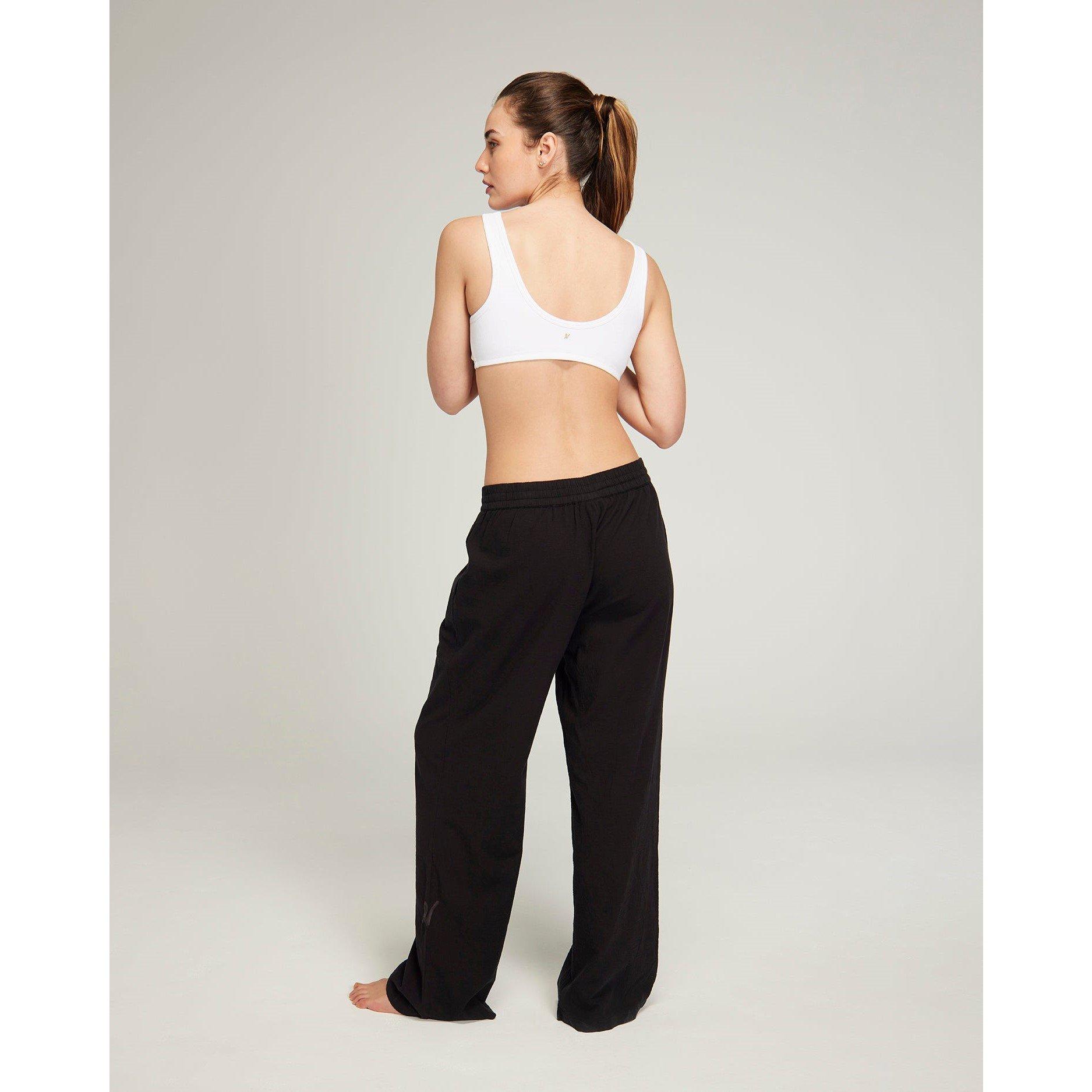 Black - Nudea - CLASSIC TROUSER  ORGANIC COTTON GAUZE - 2