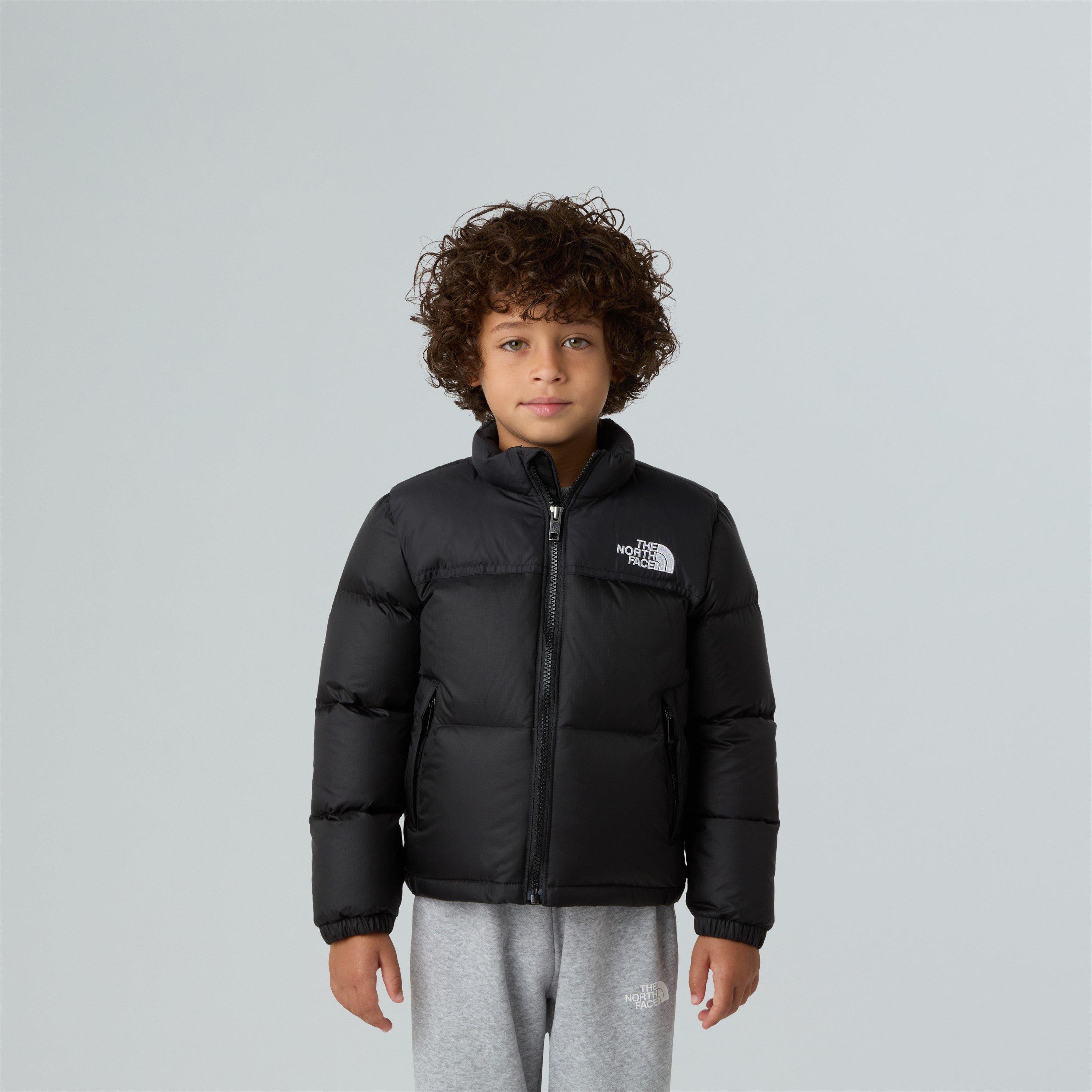 TNF Black GOF - The North Face - Kids' 1996 Retro Nuptse Short Puffer Jacket - 3