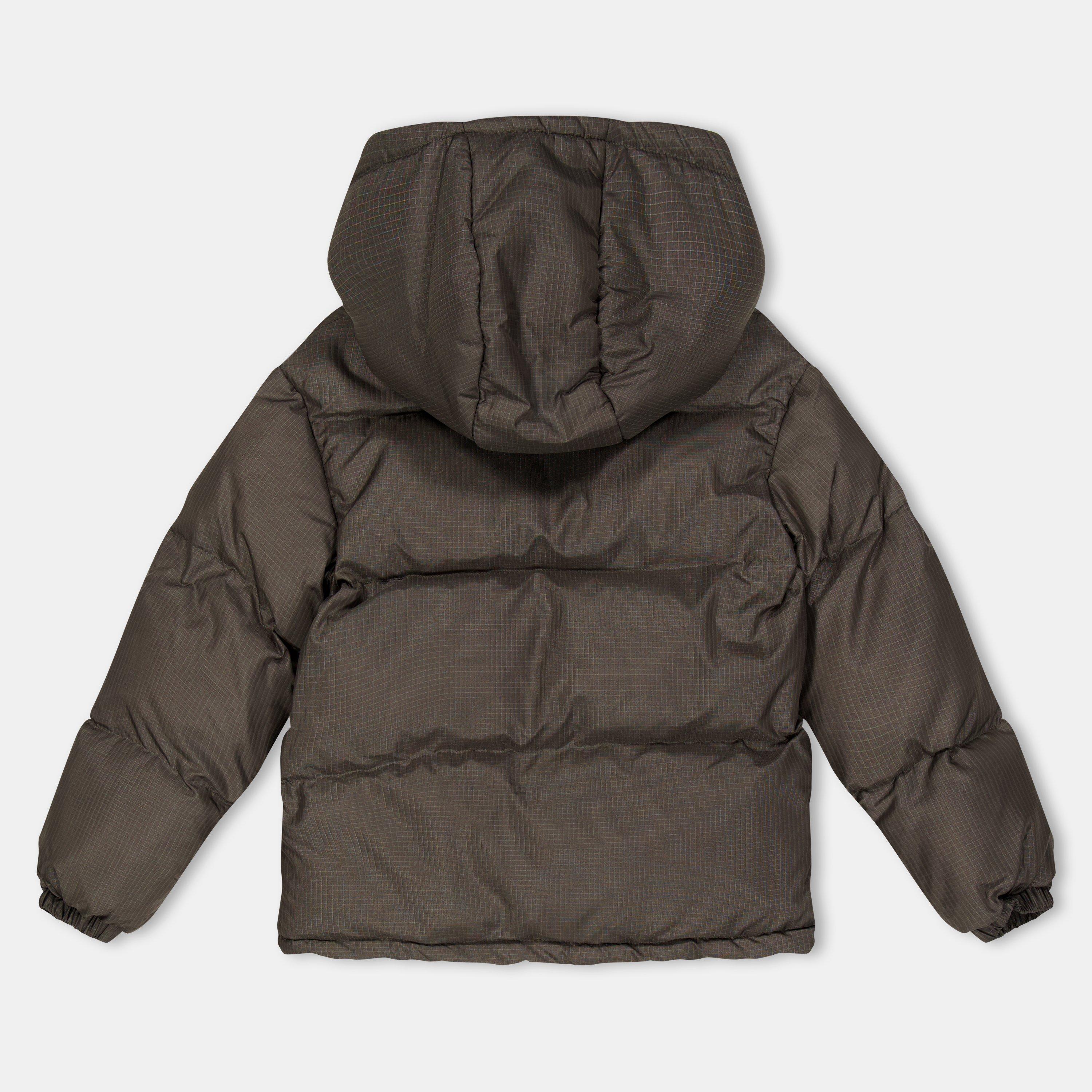 Grey 0780 - Off White - Unisex Kids' Shorts Logo Puffer Jacket - 2