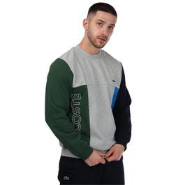 Lacoste Crew Neck Colourblock Sweatshirt