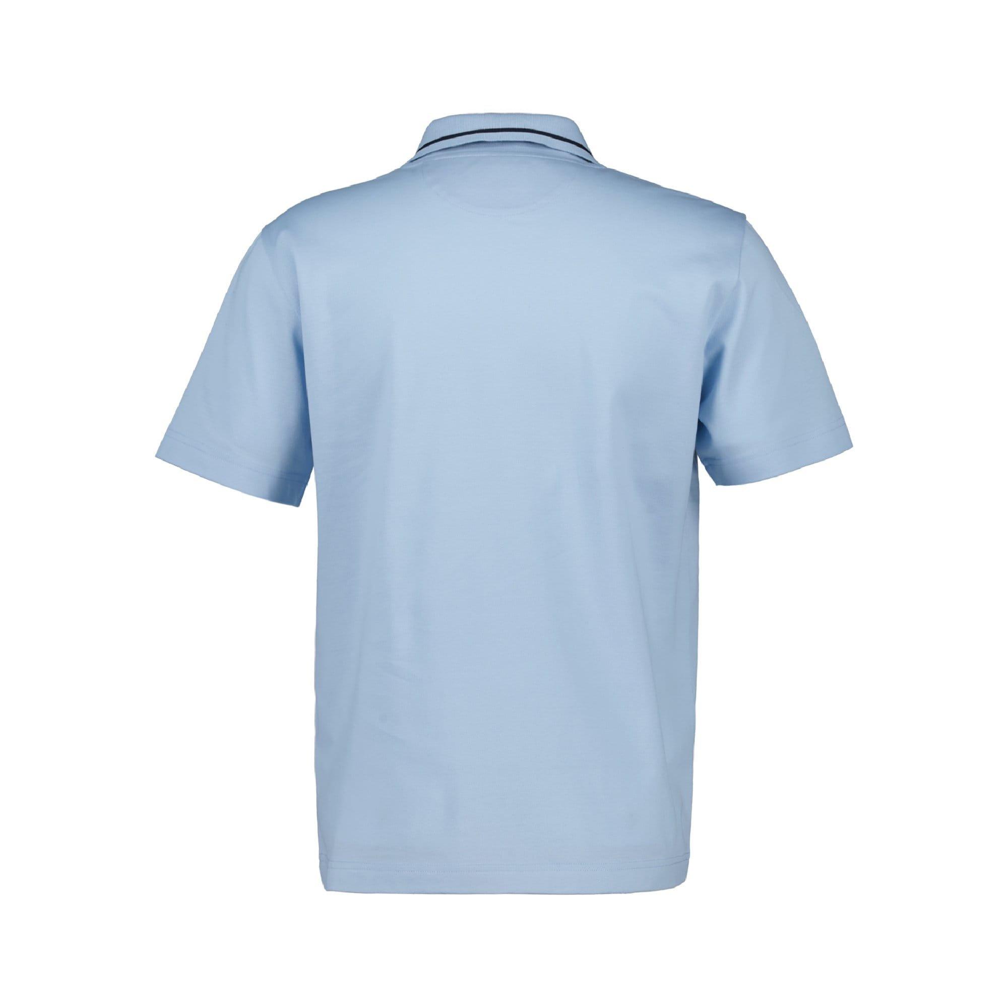 Blue - Gant - Tipped Polo Shirt - 2