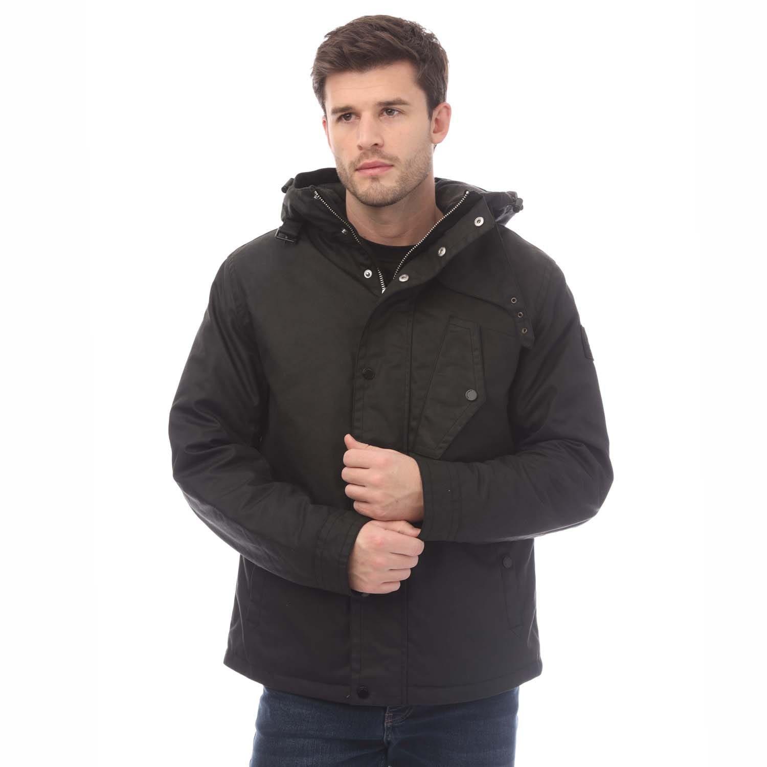 Black - Belstaff - Waxed Cotton Router Jacket - 3