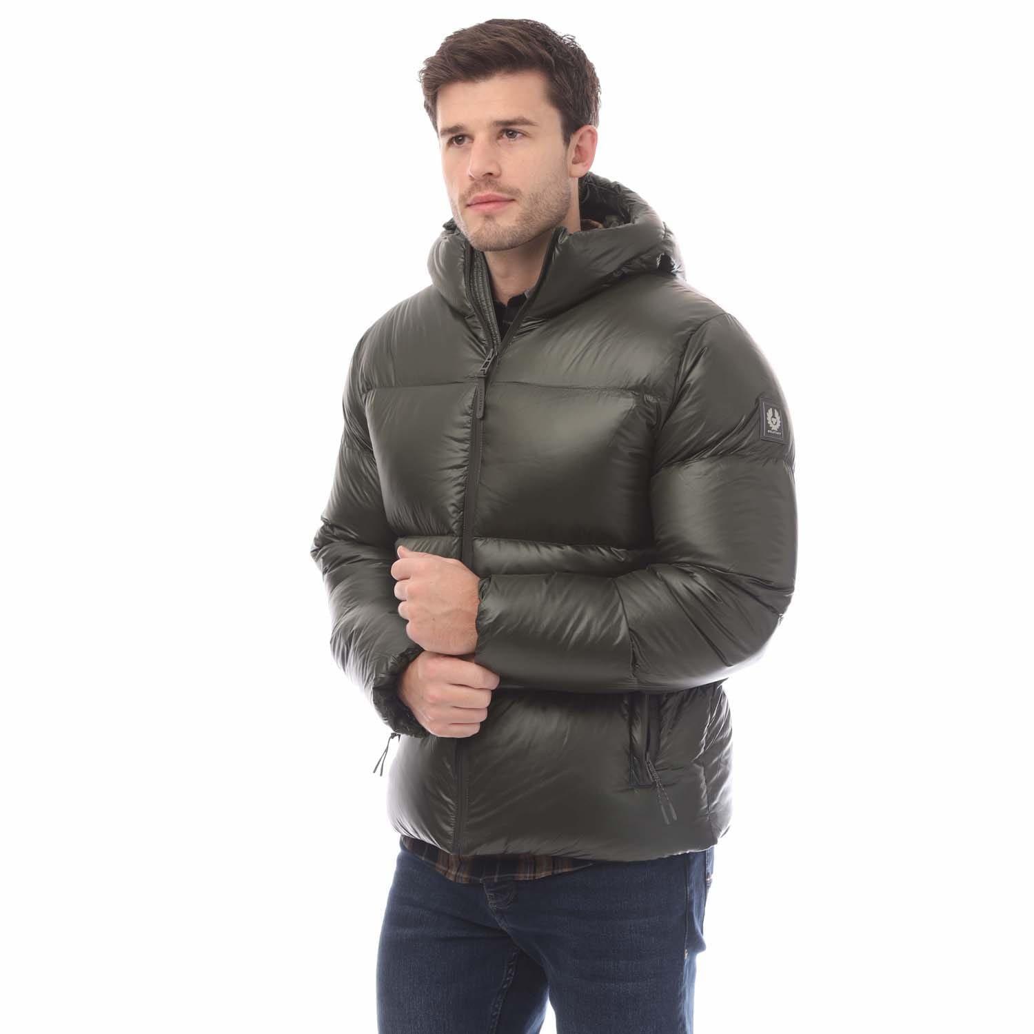 Green - Belstaff - Down Filled Ripstop Resolve Jacket - 1