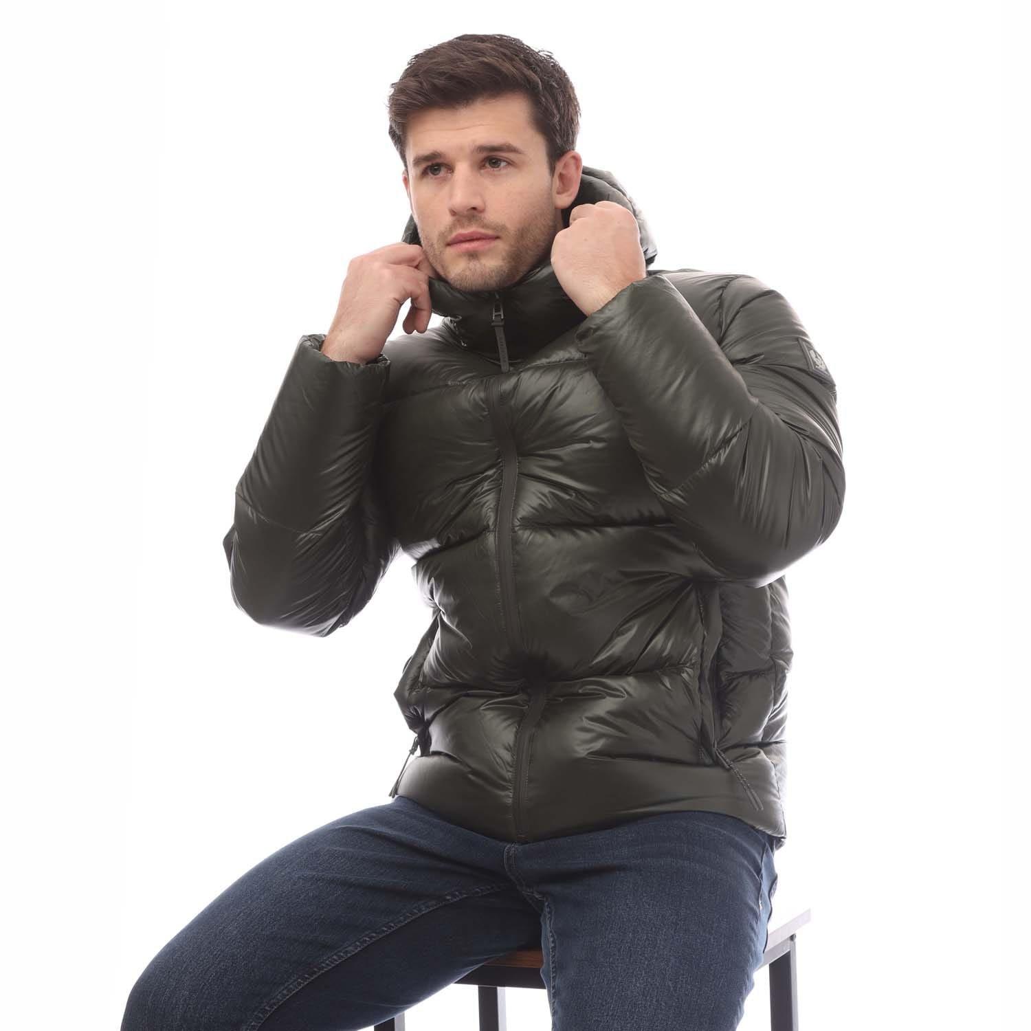 Green - Belstaff - Down Filled Ripstop Resolve Jacket - 4