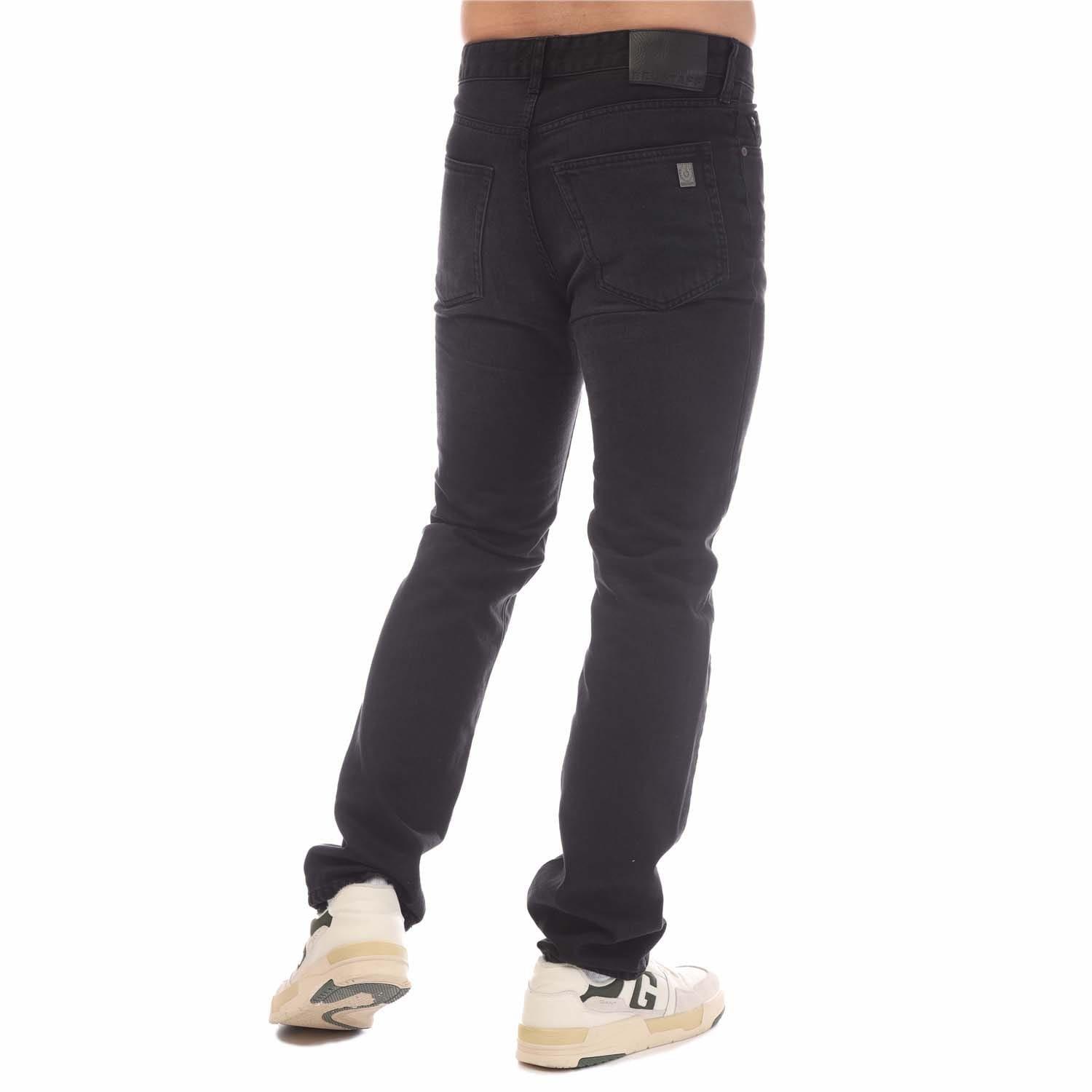 Black - Belstaff - Longton Straight-Fit Jeans - 2