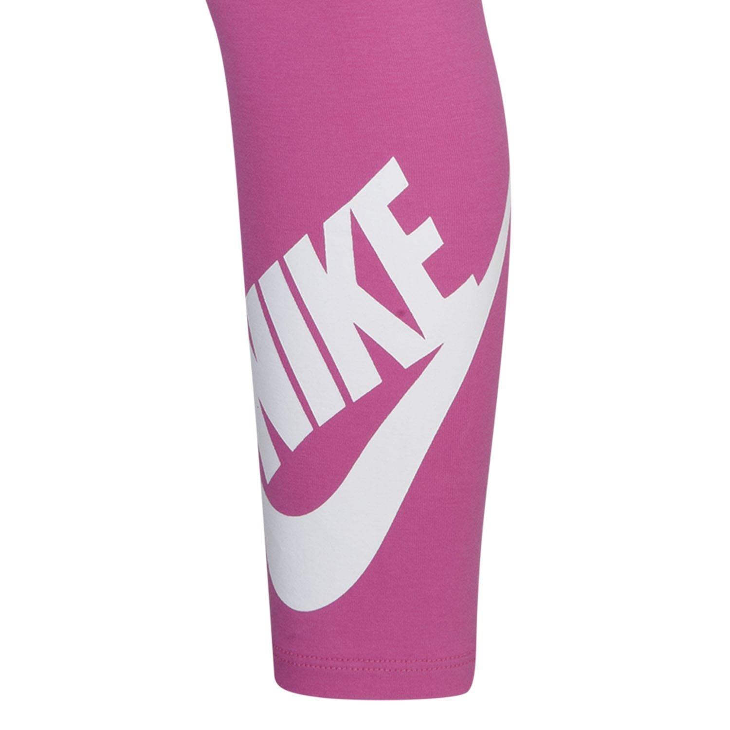 Blue - Nike - Swoosh Leg A See Leggings - 4