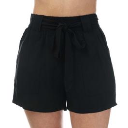 Only Nova Life Talia Tie Front Shorts