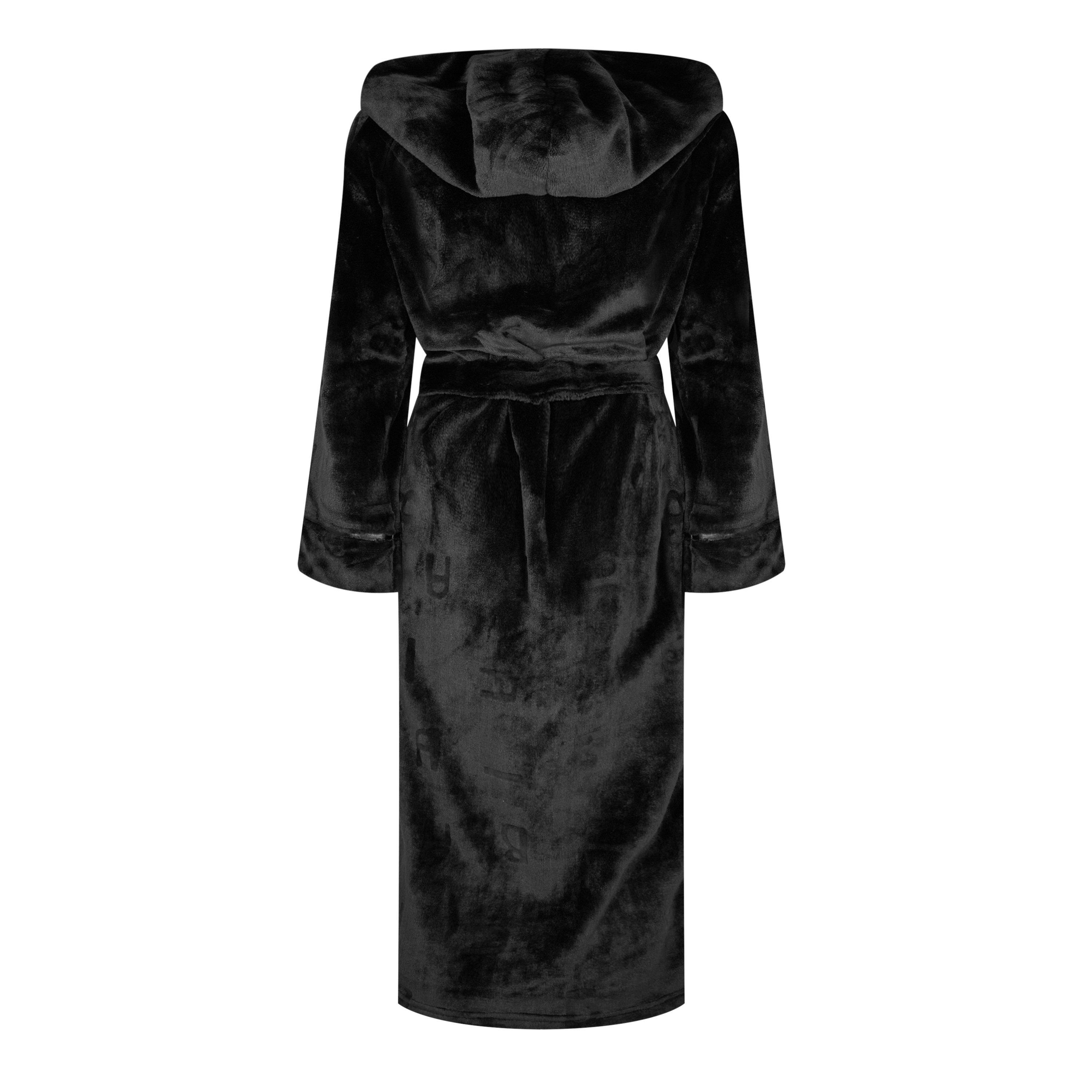 Zwart - Biba - Junior Girls Biba Cosy Robe Jn44 - 7