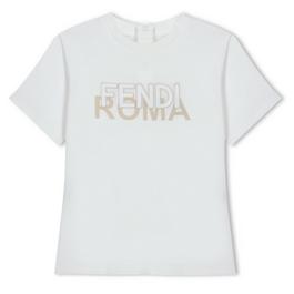 Fendi Logo T-Shirt Infants