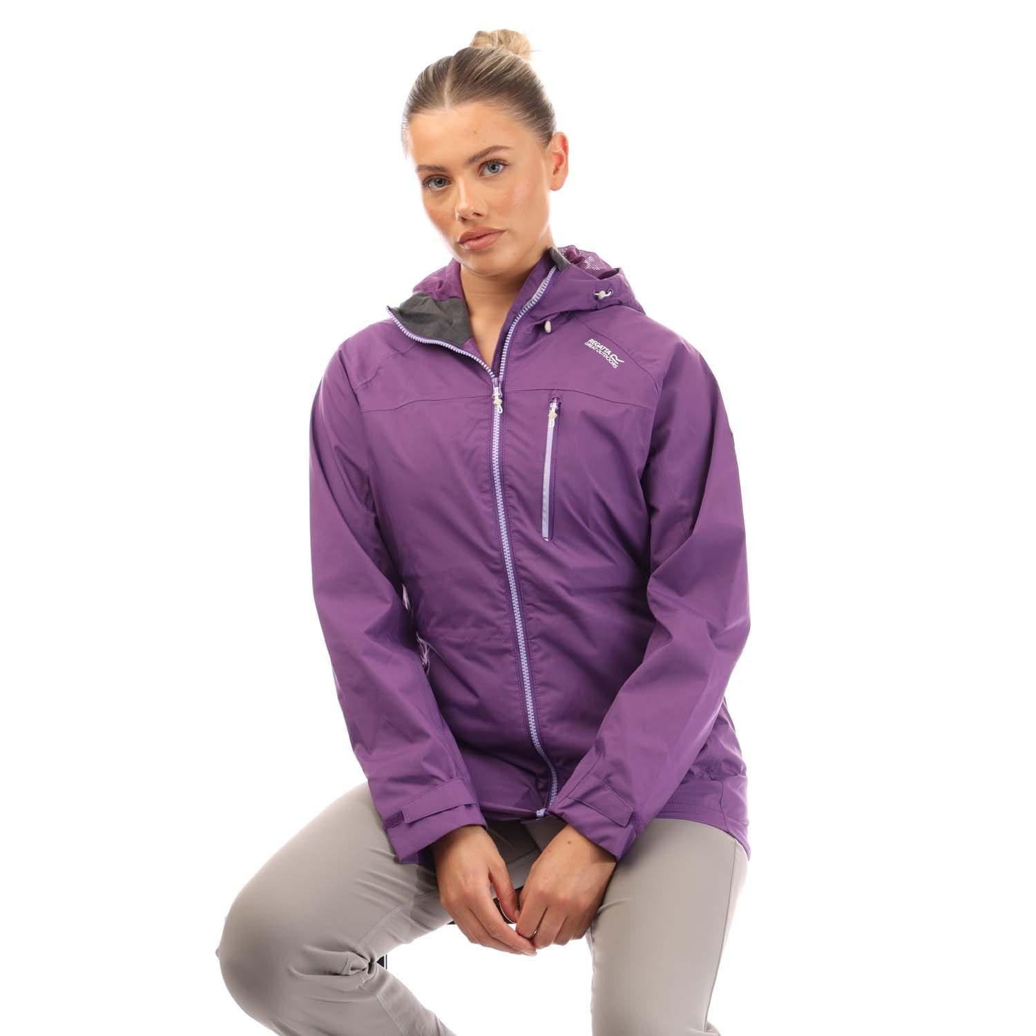 Purple - Regatta - Britedale Waterproof Jacket - 4