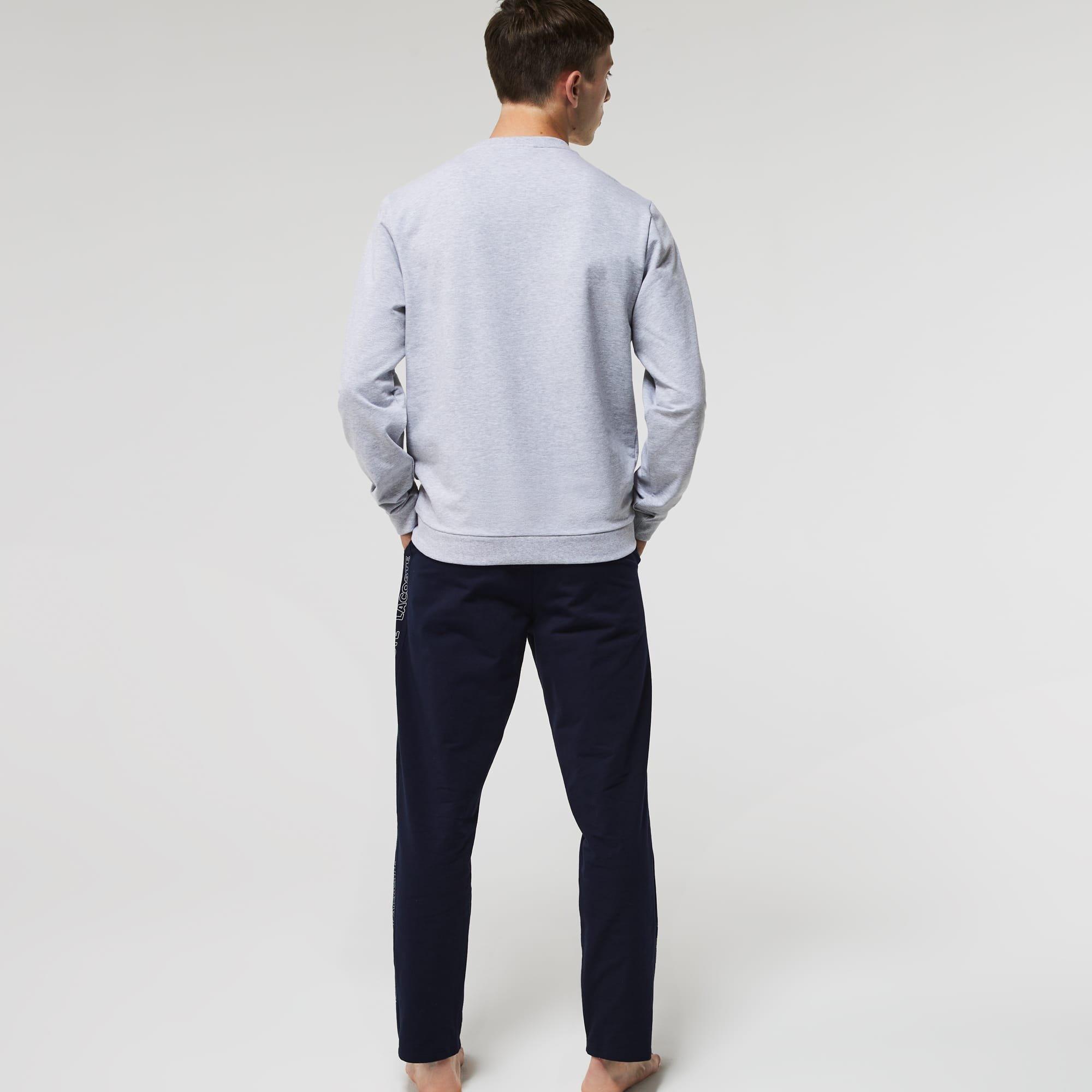 Navy - Lacoste - Fleece Sweatpants - 5
