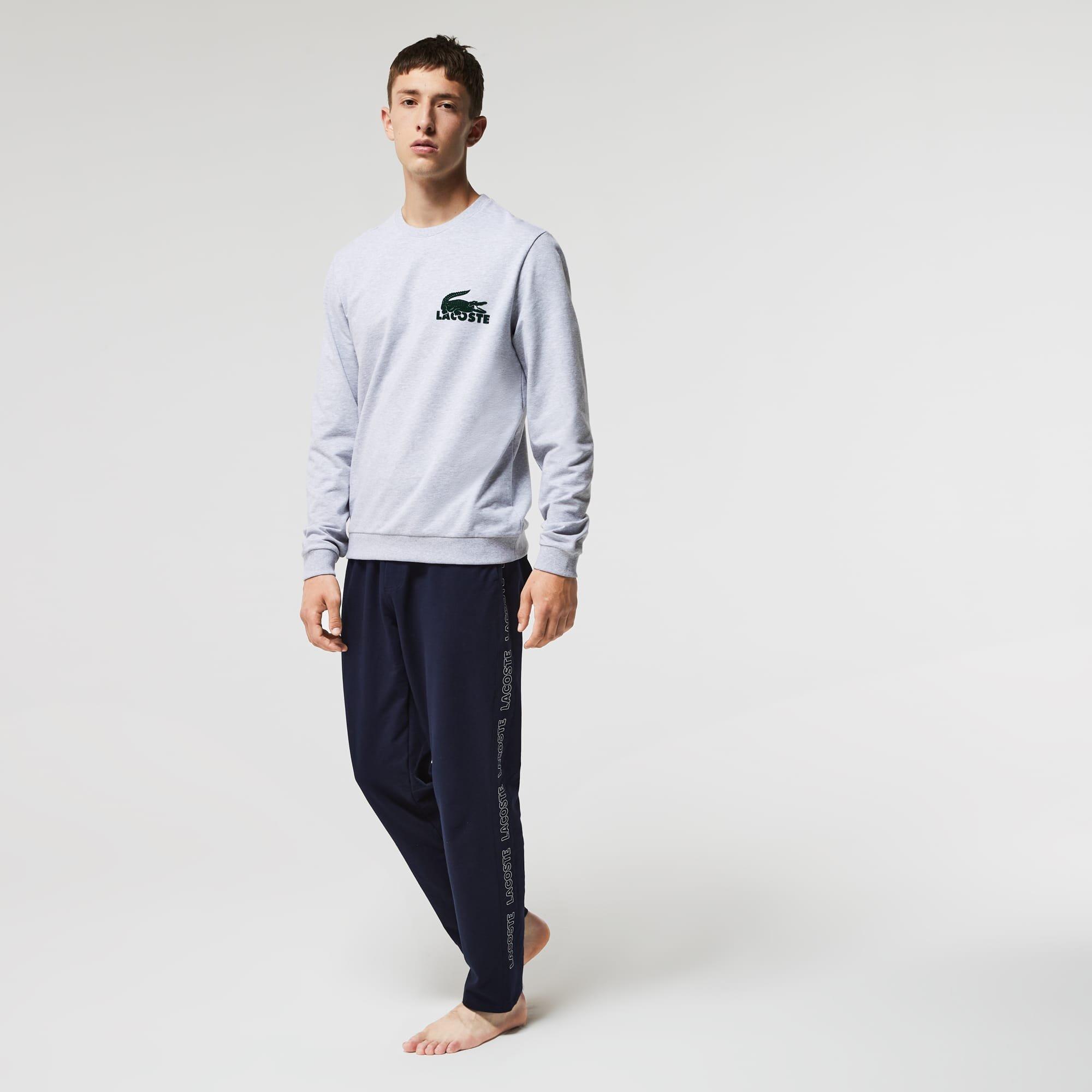 Navy - Lacoste - Fleece Sweatpants - 6