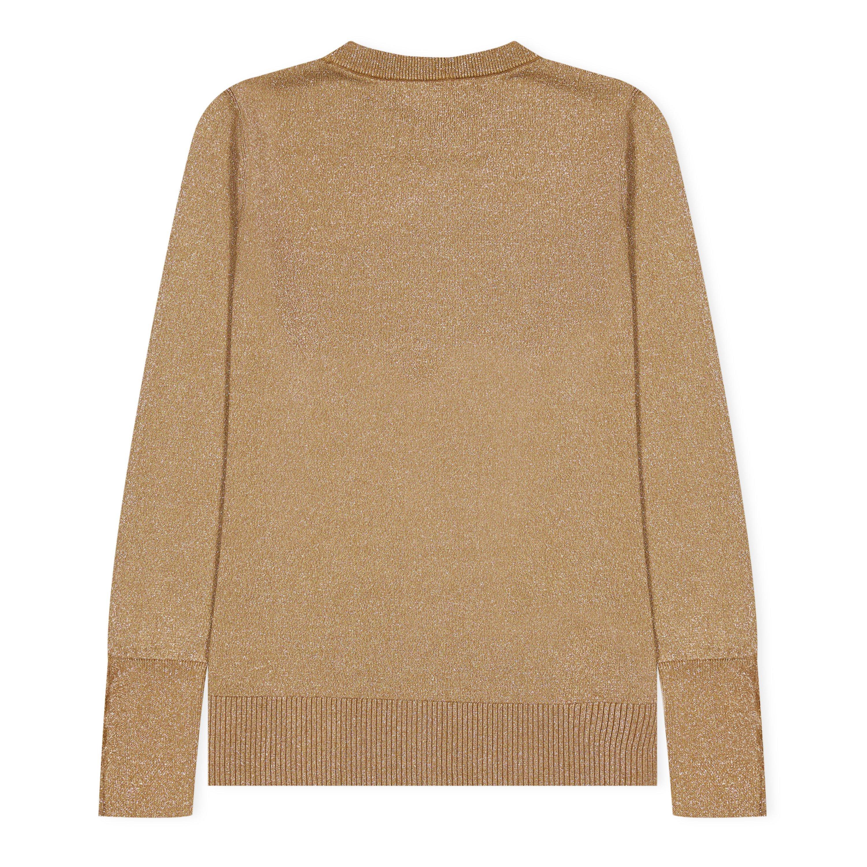 Gold - Biba - Junior Girls Biba Soft Shimmer Jumper - 6